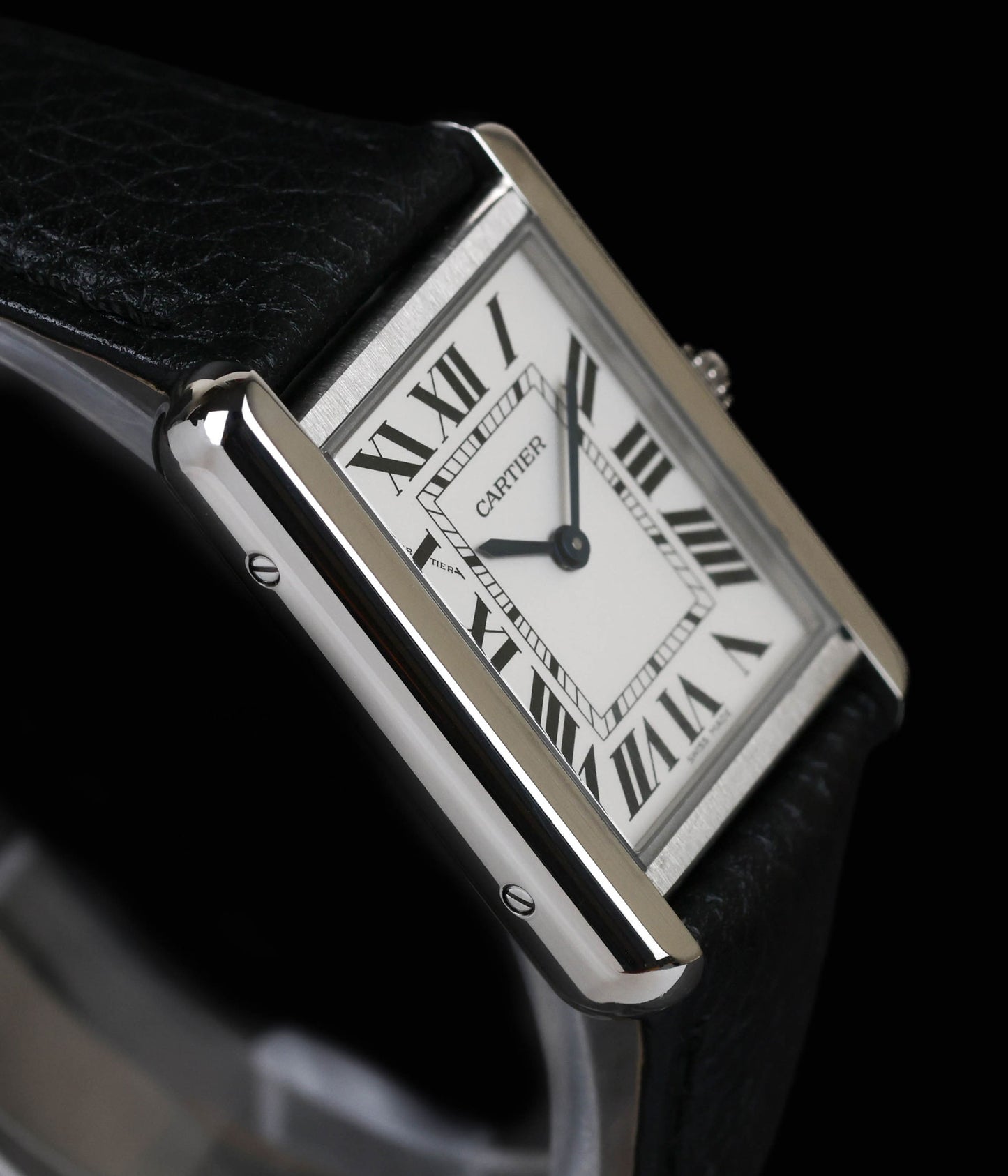 Cartier Tank Solo 24MM Silver Roman WSTA0030/3170 | 2016 | Crown Vintage Watches