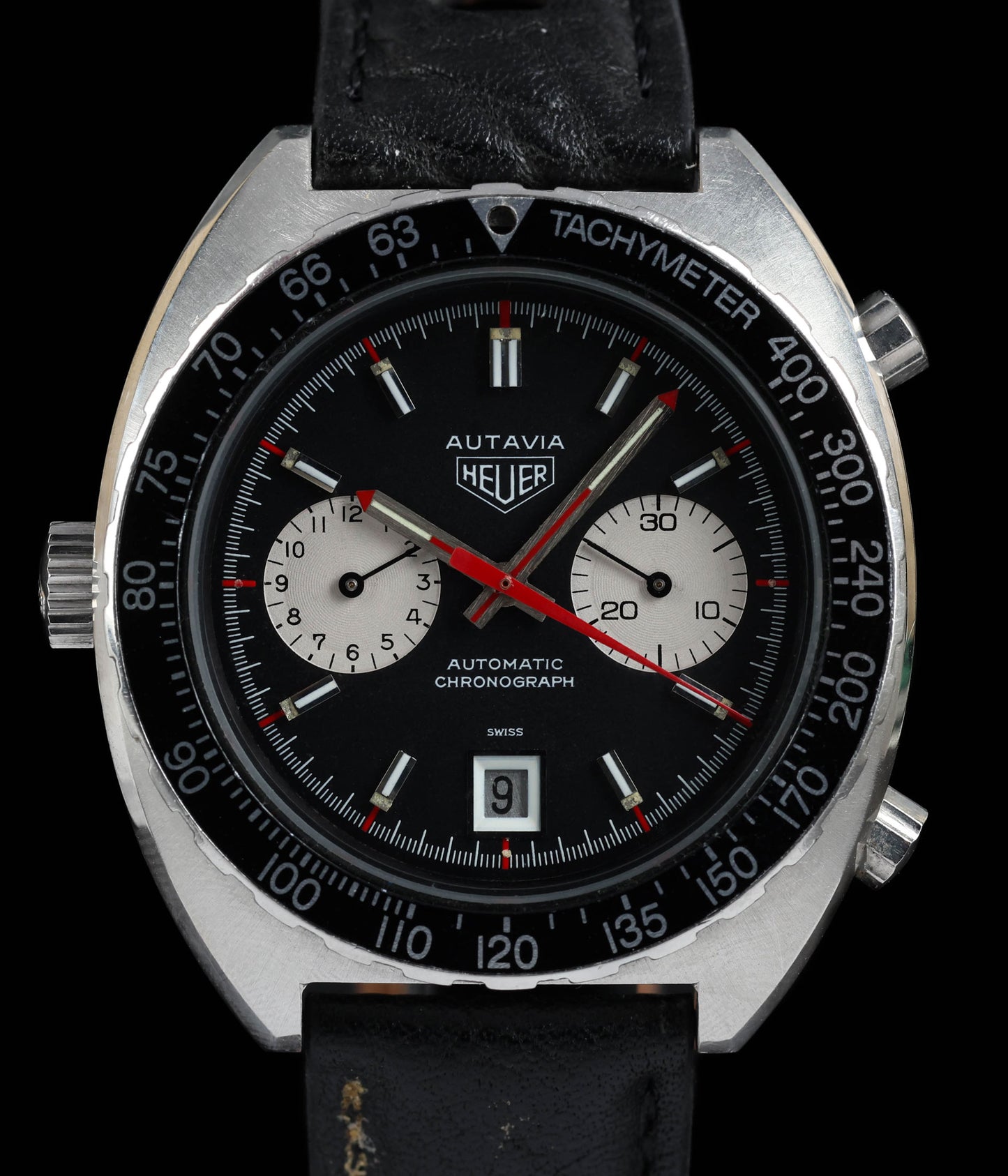 Pre-owned vintage Heuer Autavia Viceroy 40MM 11630 Circa 1970s | Crown Vintage Watches