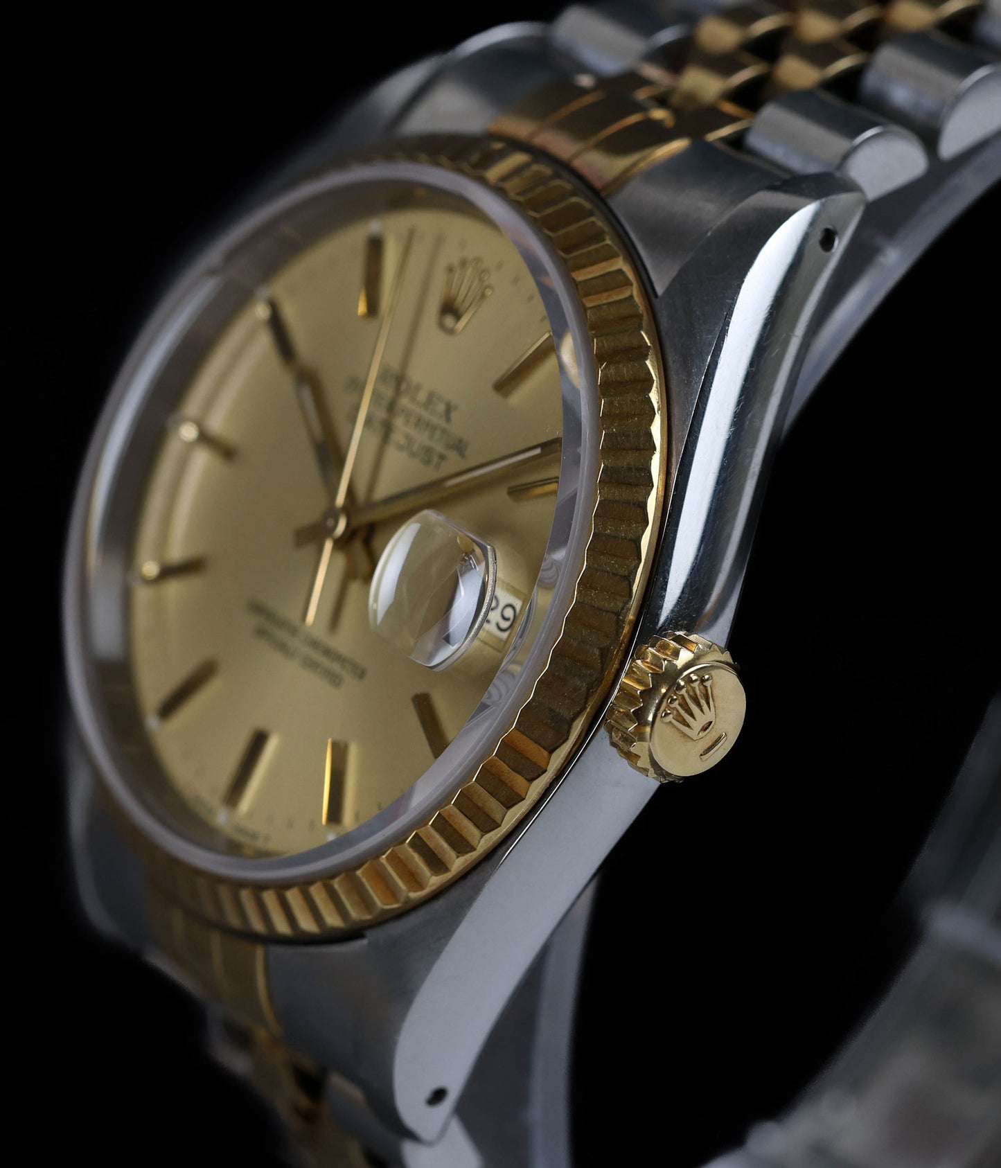 Rolex Datejust 36mm Champagne Dial 16233 1988