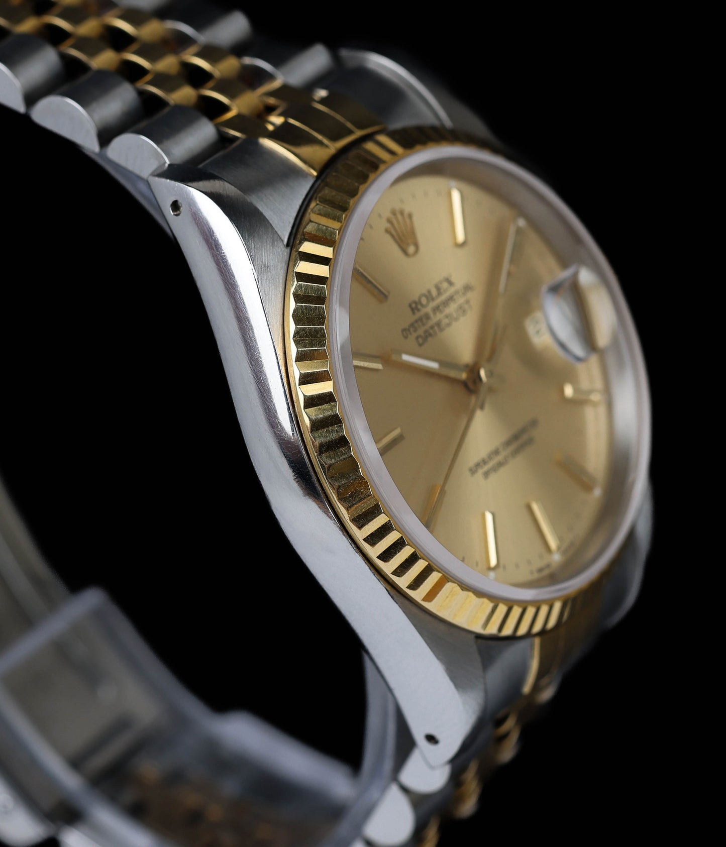 Rolex Datejust 36mm Champagne Dial 16233 1991