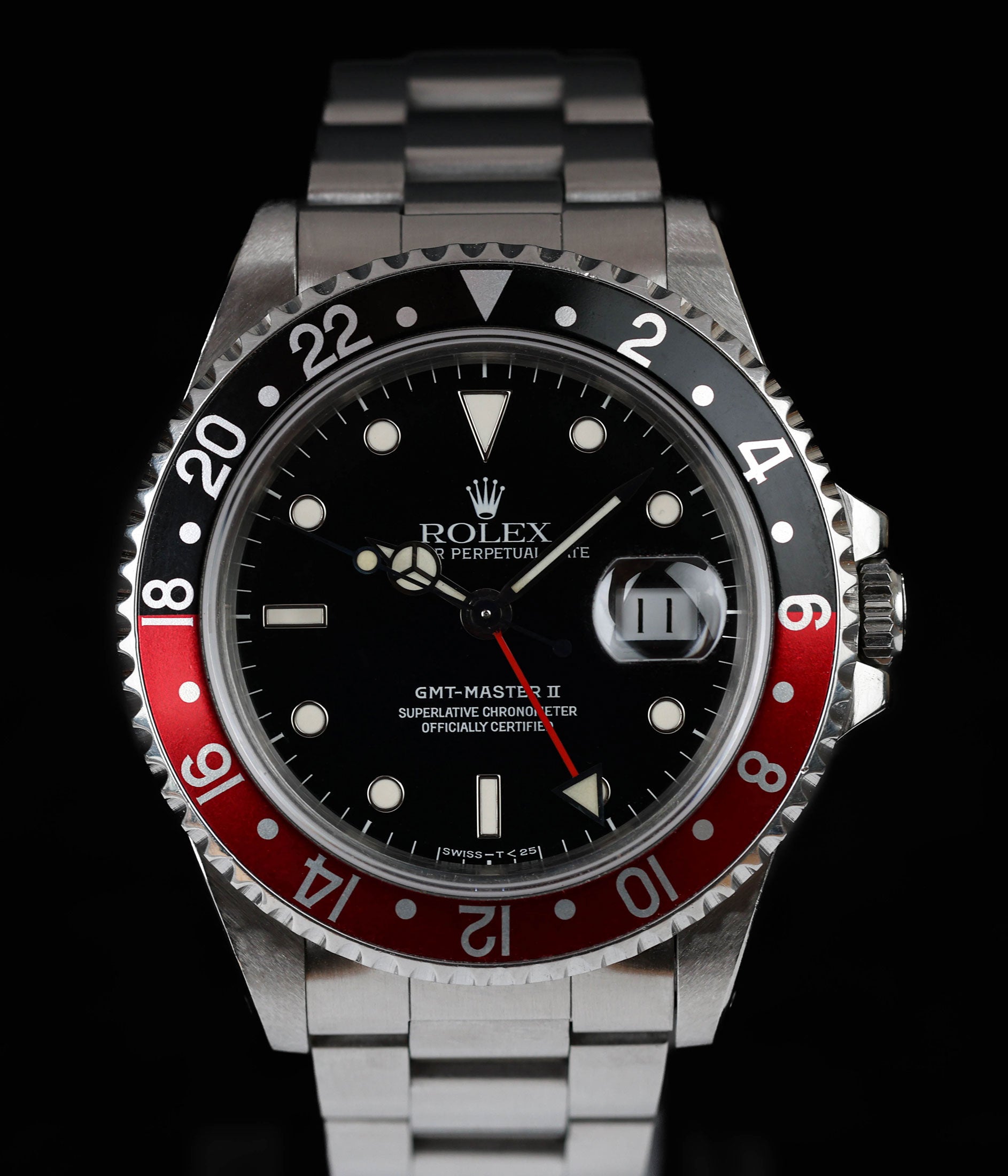 Rolex GMT Master II Coke 40MM 16710 1993 Crown Vintage Watches