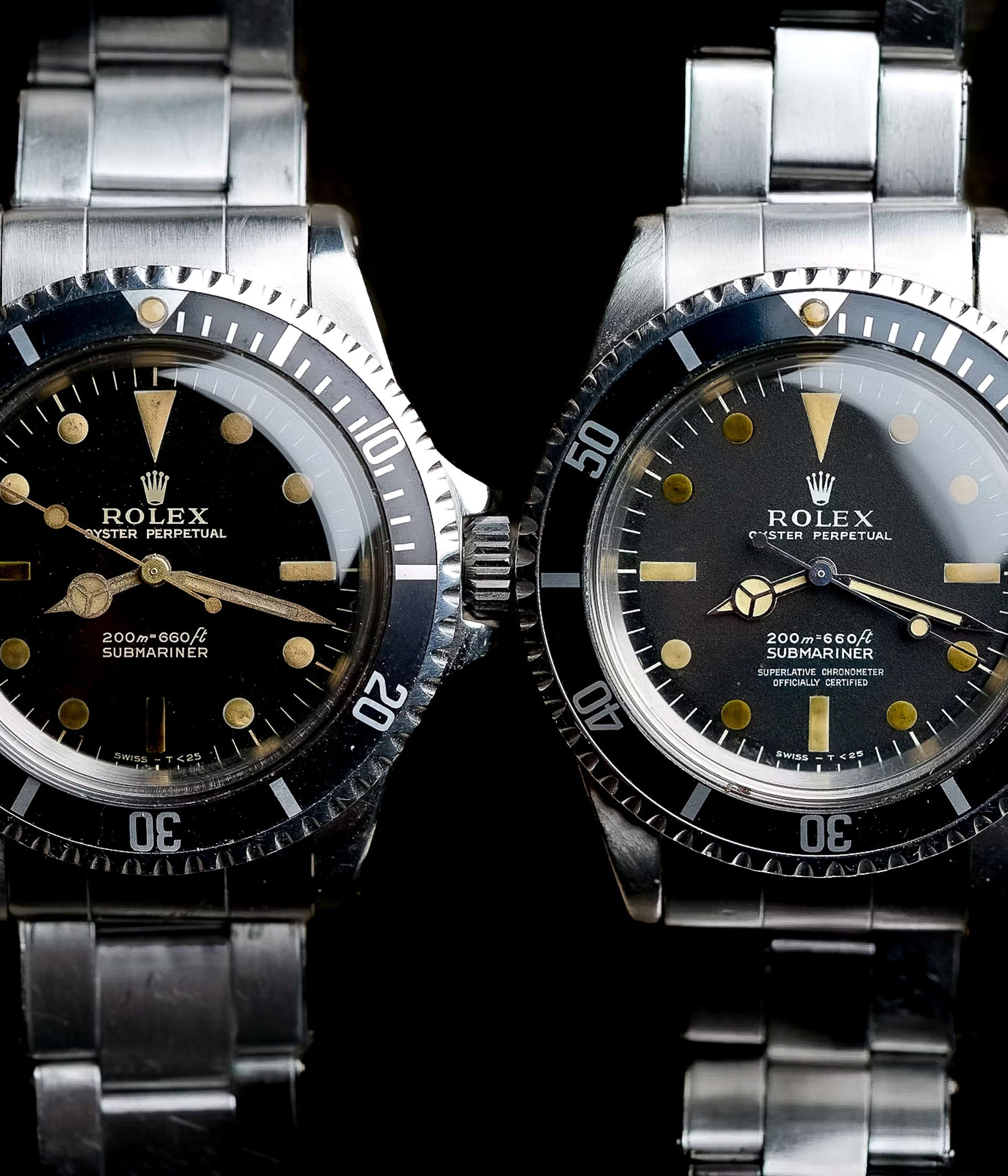 Diving Into History: Rolex Submariner 5512 and 5513 – Crown