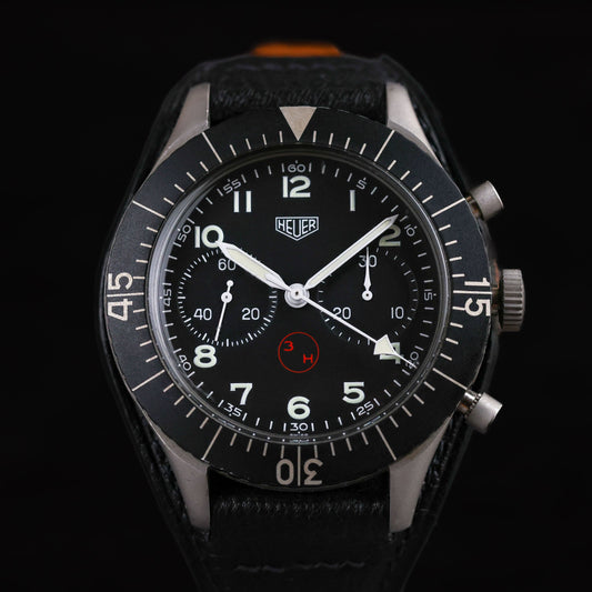 Iron Curtain Timing: The Heuer 1550SG and the West German Military Contract  Crown Vintage Watches