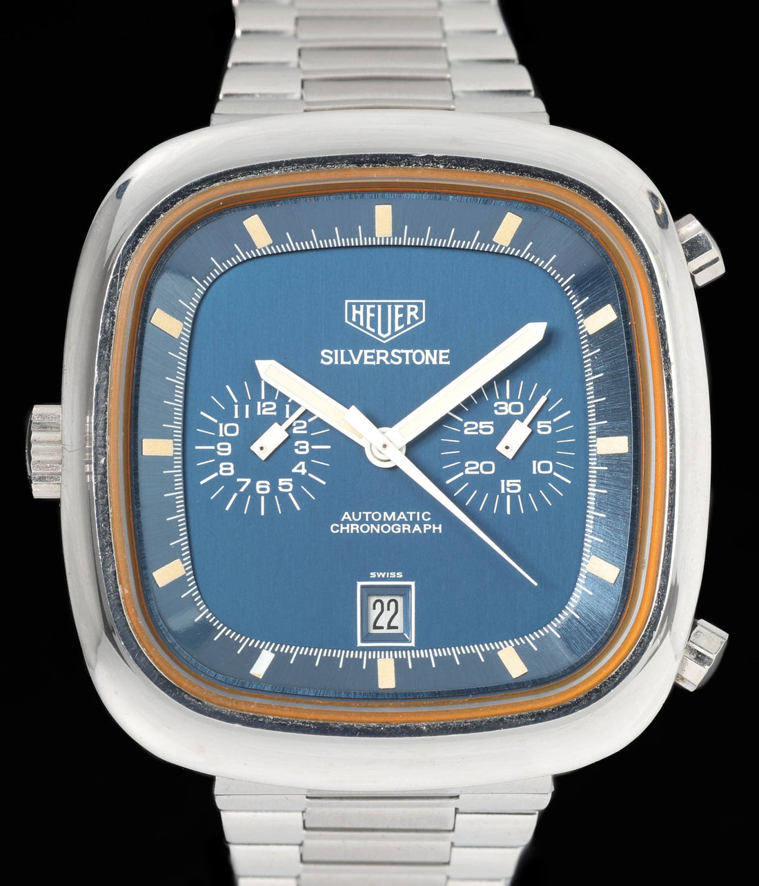 Heuer Silverstone Chronograph | Crown Vintage Watches