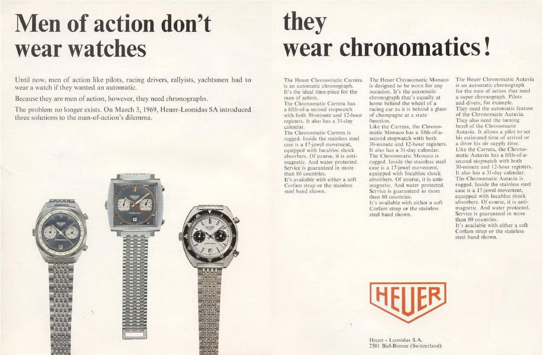 How Heuer Defined the Sports Chronograph | Crown Vintage Watches