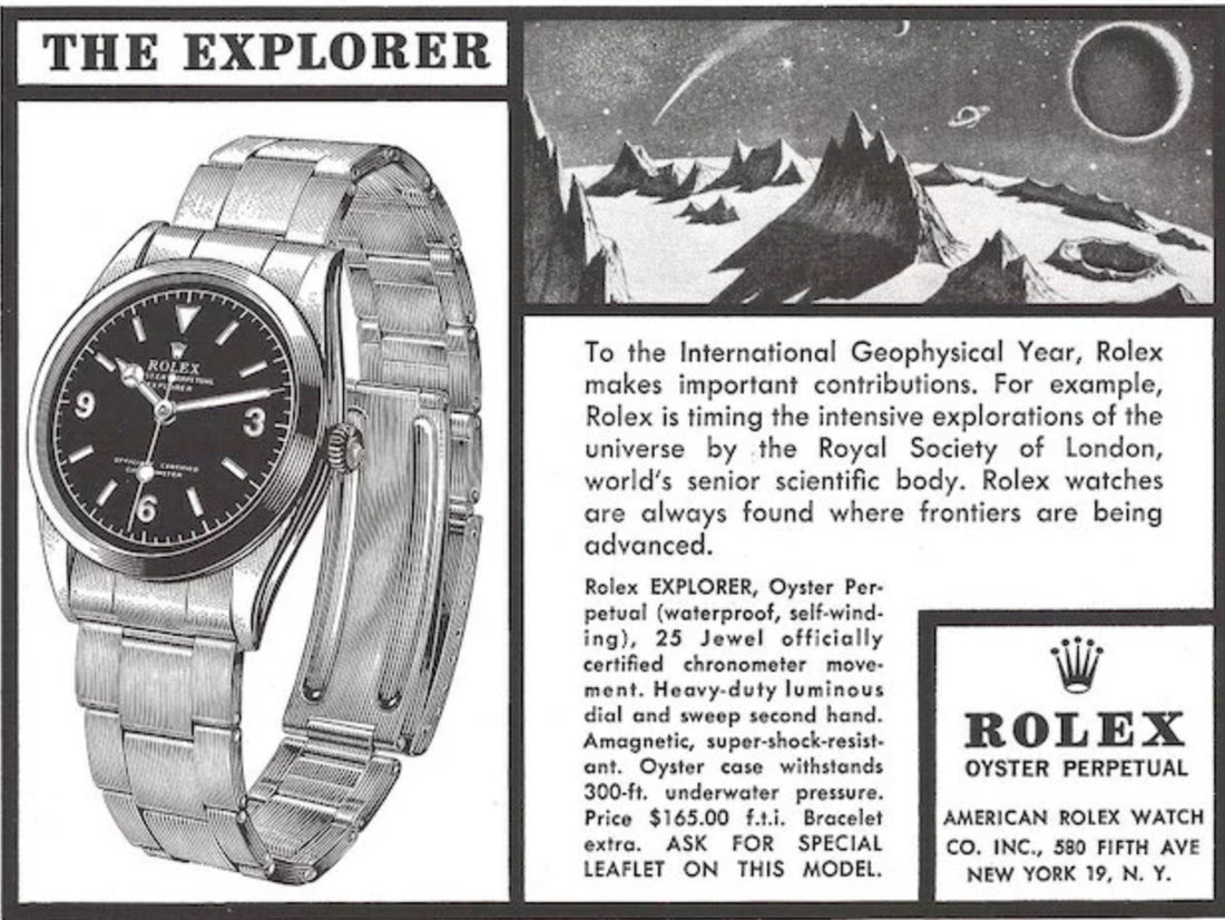 The Rolex Explorer's Evolution into the Reference 1655