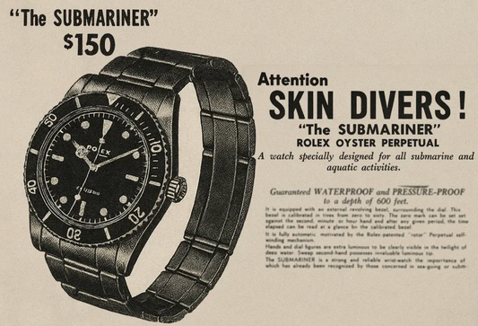 Before the Guards: Submariner Small Crowns and the Purity of Early Dive Watch Design | Crown Vintage Watches