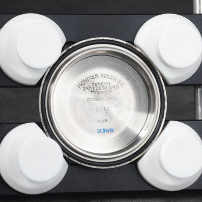 Preowned vintage Rolex Submariner 5513 'Meters First Dial' 40mm 1963 | Crown Vintage Watches