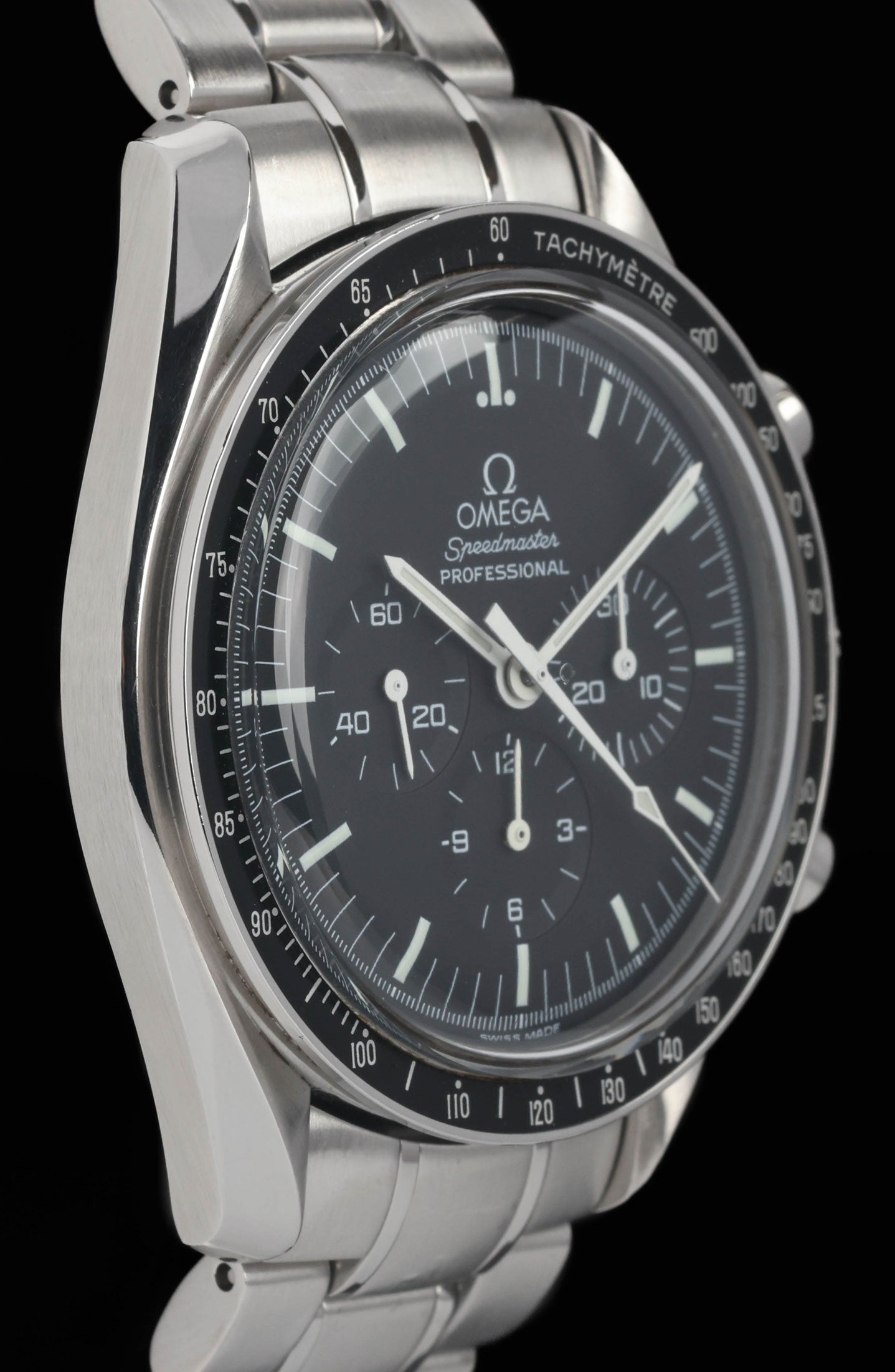 Preowned vintage Omega Speedmaster Professional 3572.50 42mm 2007 Full Set | Crown Vintage Watches