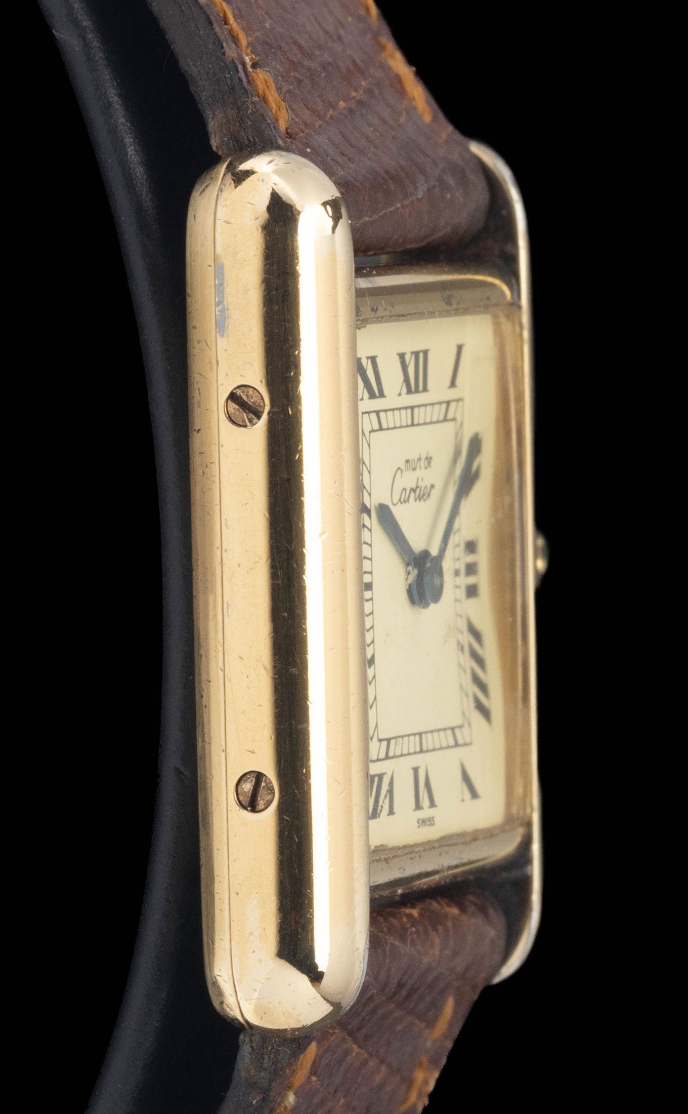 Preowned vintage Cartier Tank Must de Cartier 20x25mm Circa 1990s | Crown Vintage Watches