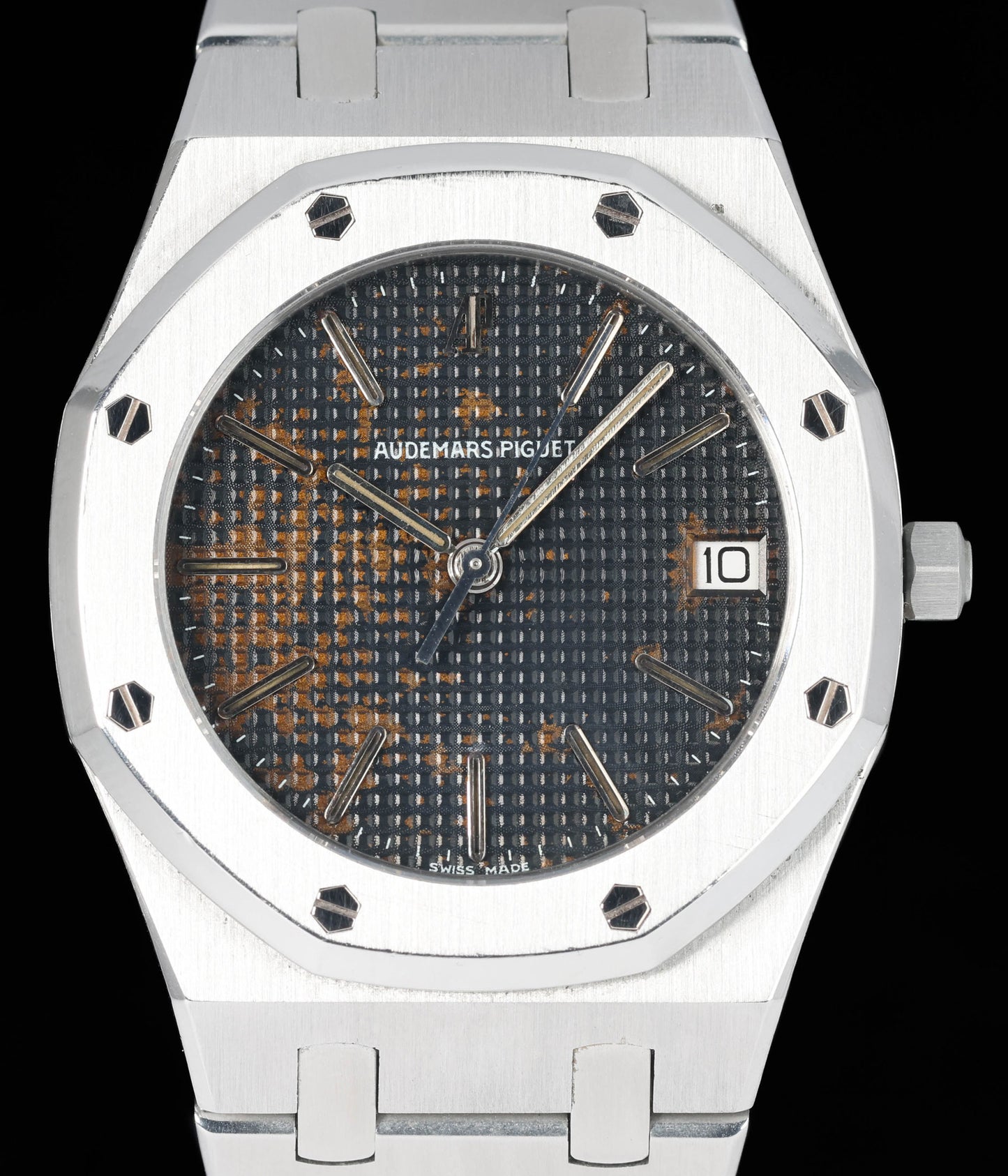 Preowned vintage Audemars Piguet Royal Oak 56023ST ‘Tropical’ 36mm 1980s | Crown Vintage Watches