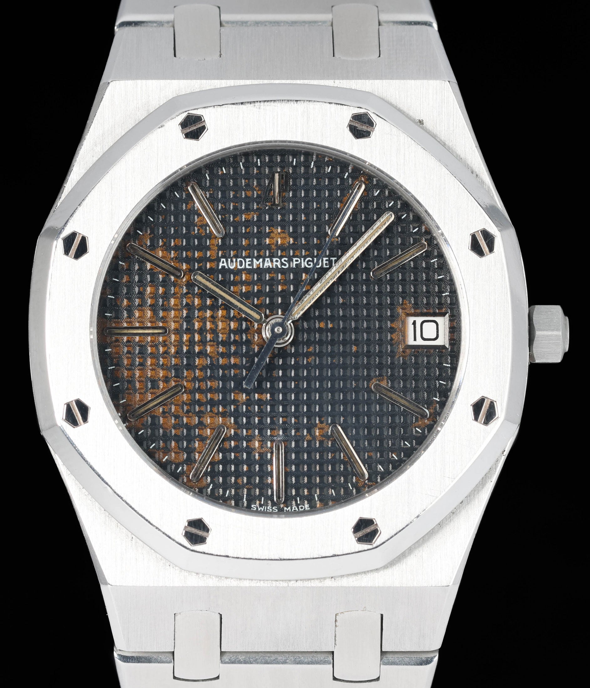 Preowned vintage Audemars Piguet Royal Oak 56023ST ‘Tropical’ 36mm 1980s | Crown Vintage Watches