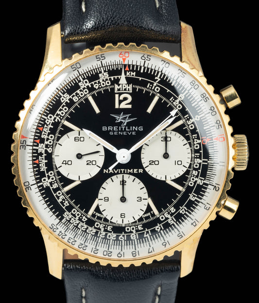 Preowned vintage Breitling Navitimer 806-36 'Big Eyes' 41mm 1970s | Crown Vintage Watches
