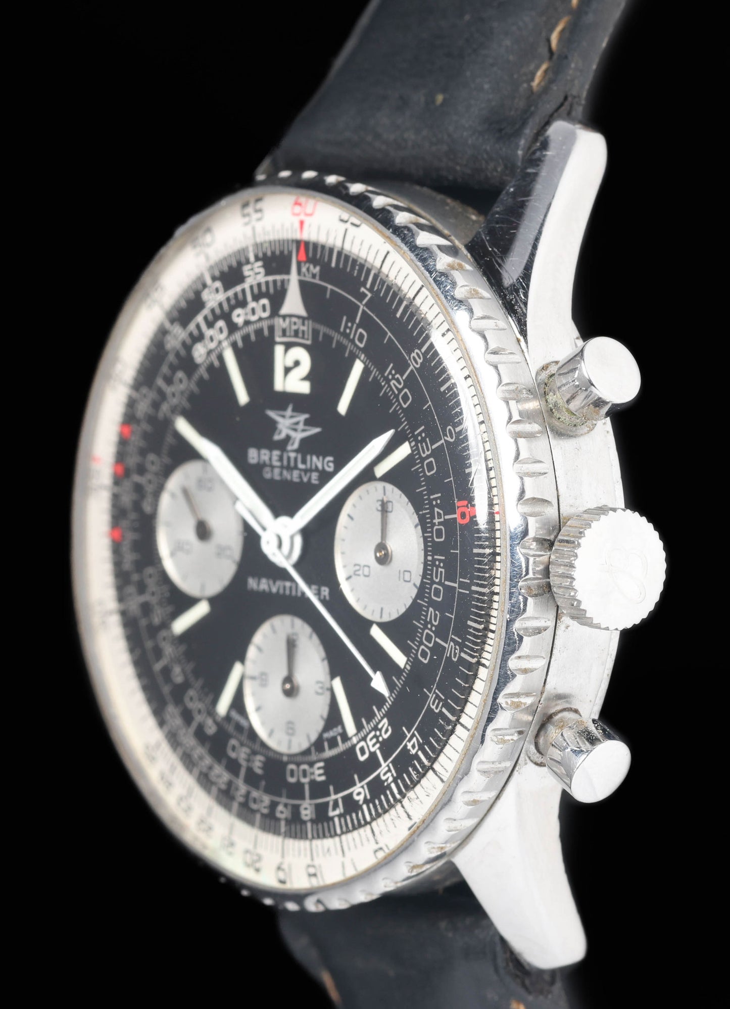 Preowned vintage Breitling Navitimer 806 44mm 1960s | Crown Vintage Watches