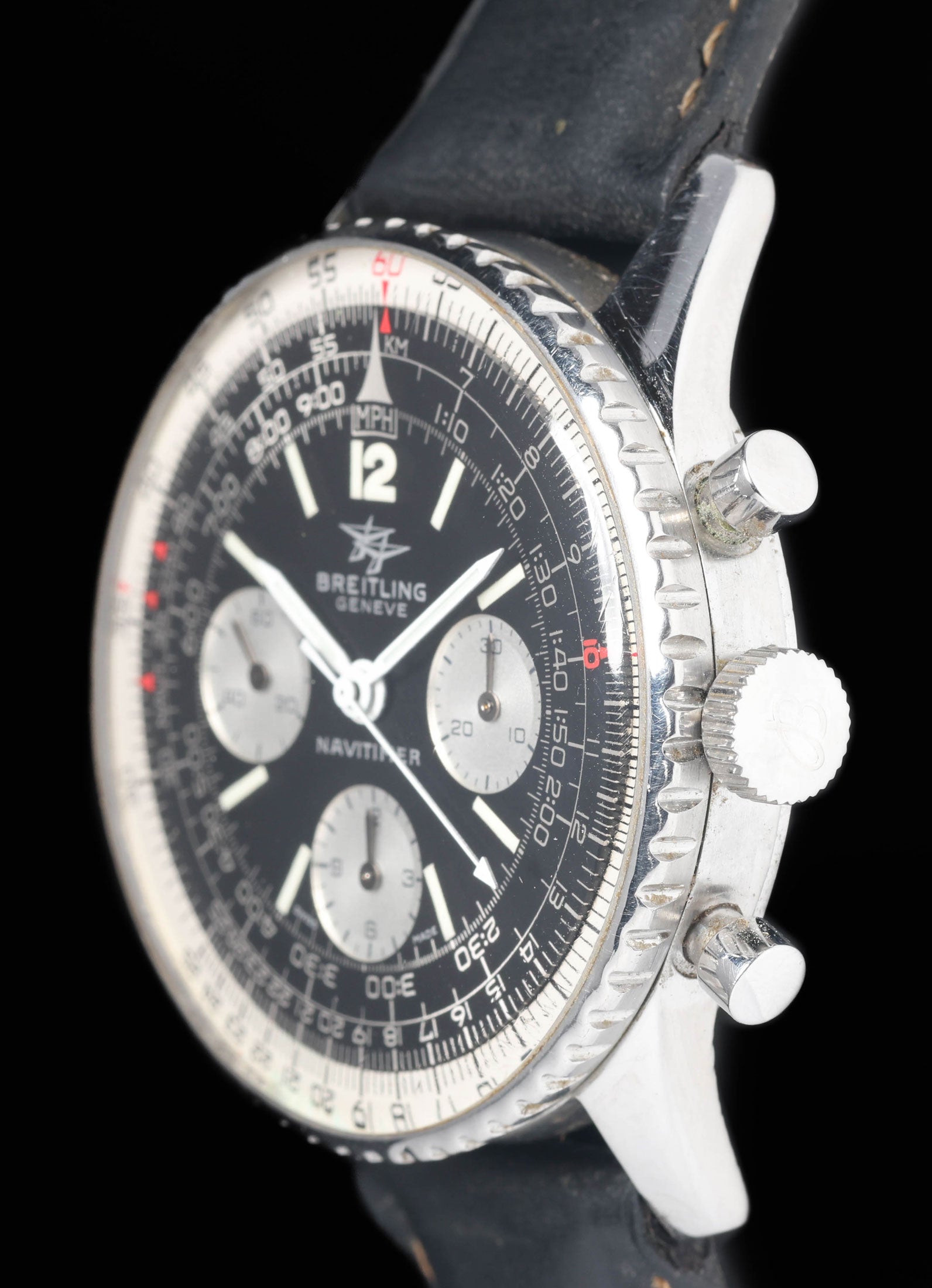 Preowned vintage Breitling Navitimer 806 44mm 1960s | Crown Vintage Watches