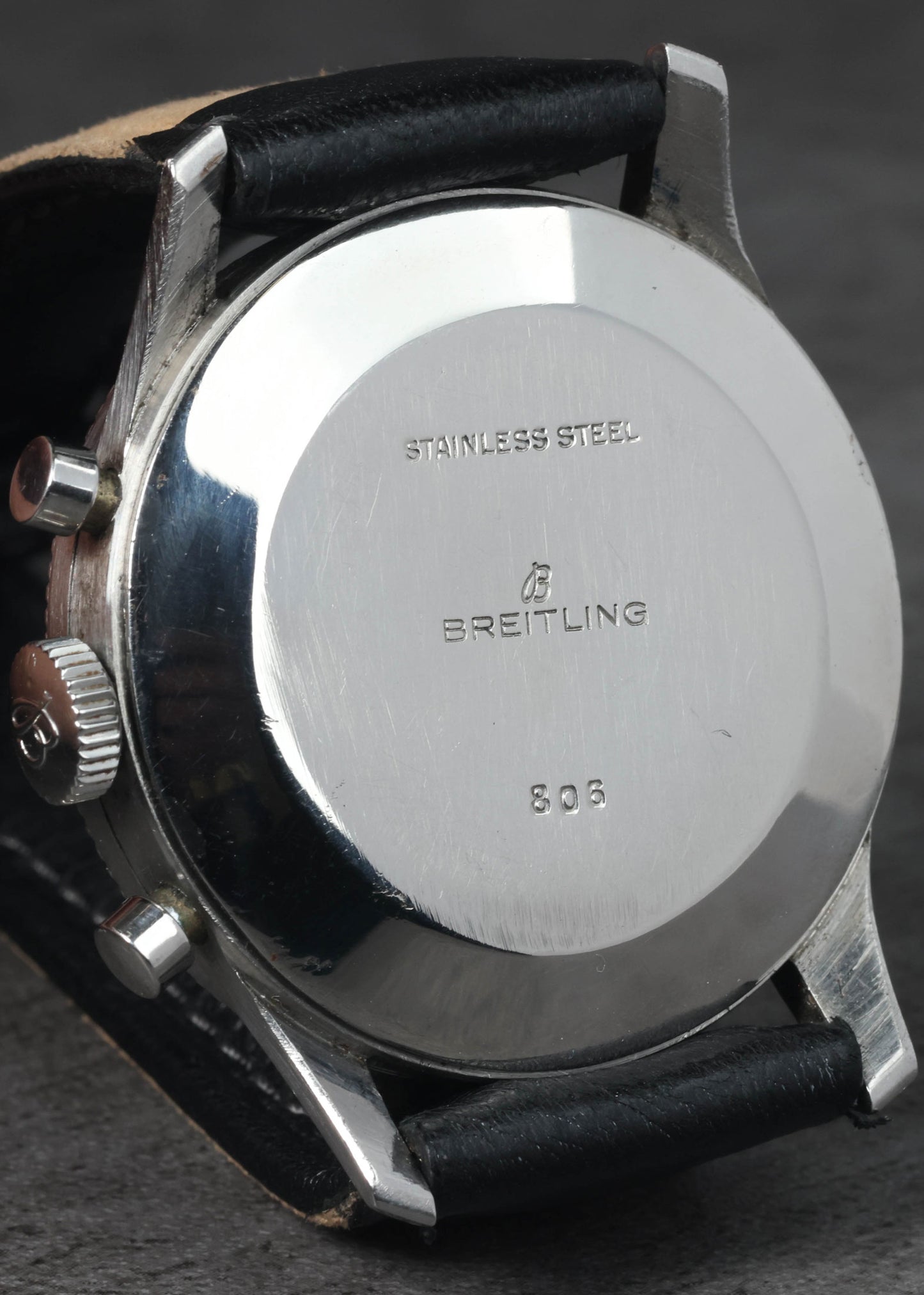 Preowned vintage Breitling Navitimer 806 Tropical AOPA Dial 41mm Late 1950s- Early 1960s | Crown Vintage Watches