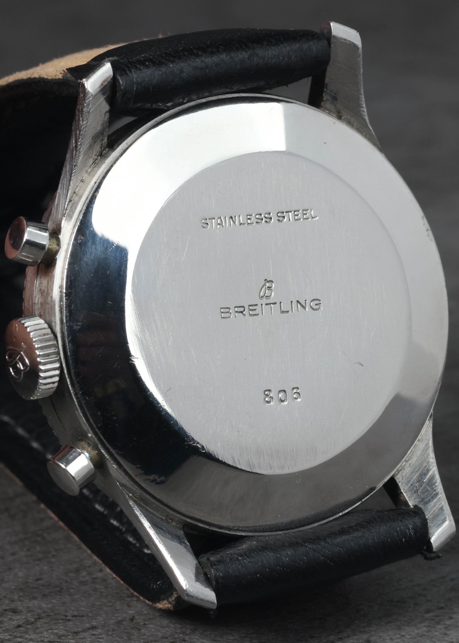 Preowned vintage Breitling Navitimer 806 Tropical AOPA Dial 41mm Late 1950s- Early 1960s | Crown Vintage Watches