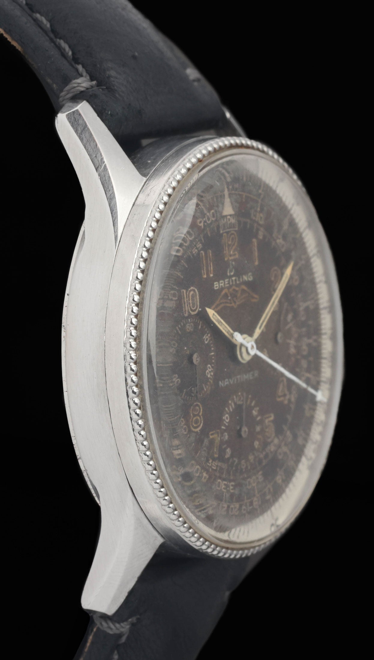 Preowned vintage Breitling Navitimer 806 Tropical AOPA Dial 41mm Late 1950s- Early 1960s | Crown Vintage Watches