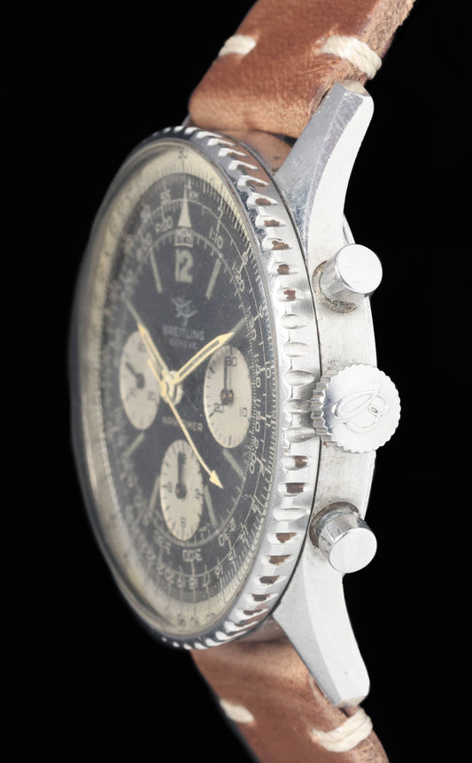 Preowned vintage Breitling Navitimer 806 Tropical Dial 41mm Circa 1960s Unpolished | Crown Vintage Watches