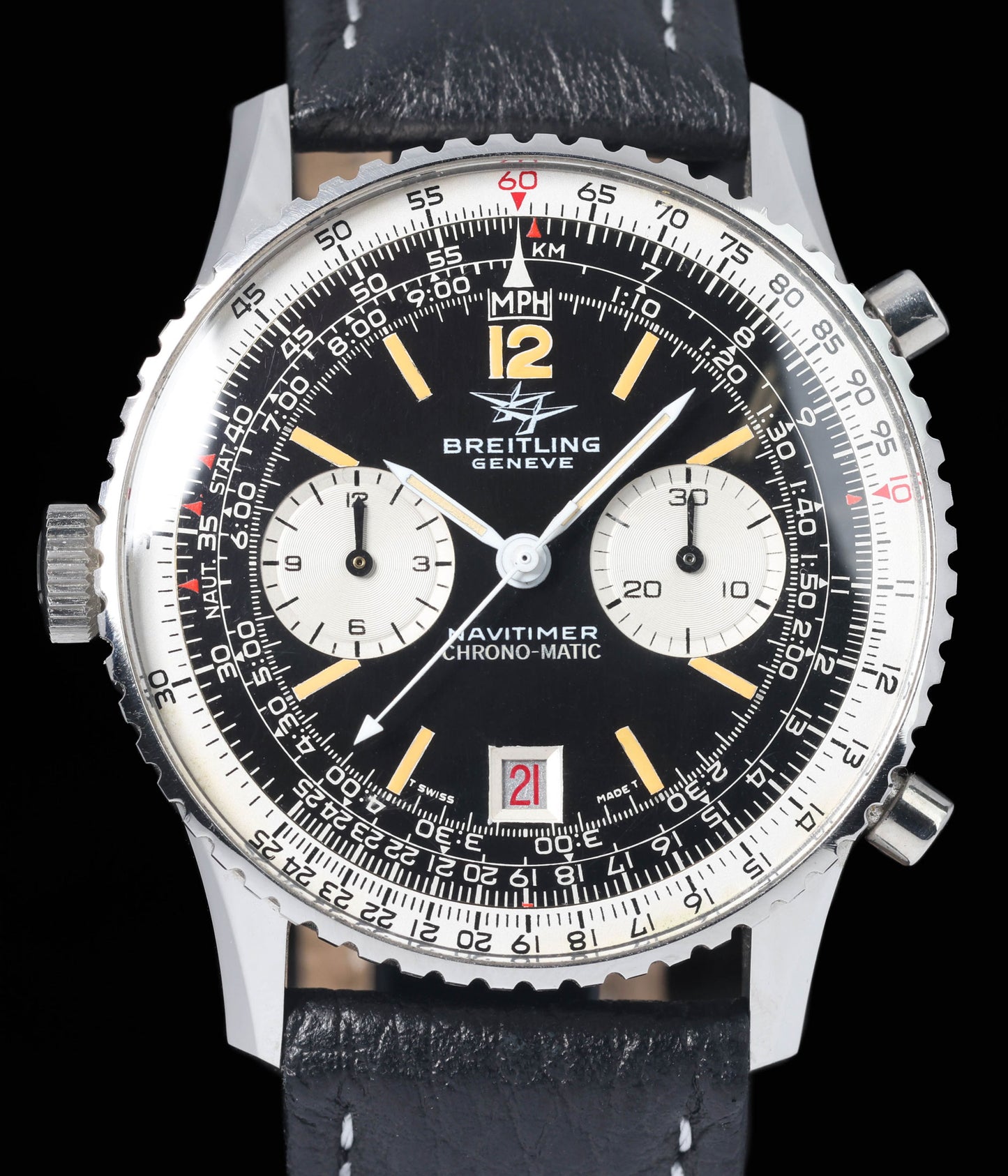 Preowned vintage Breitling Navitimer 8806 42mm 1960s | Crown Vintage Watches