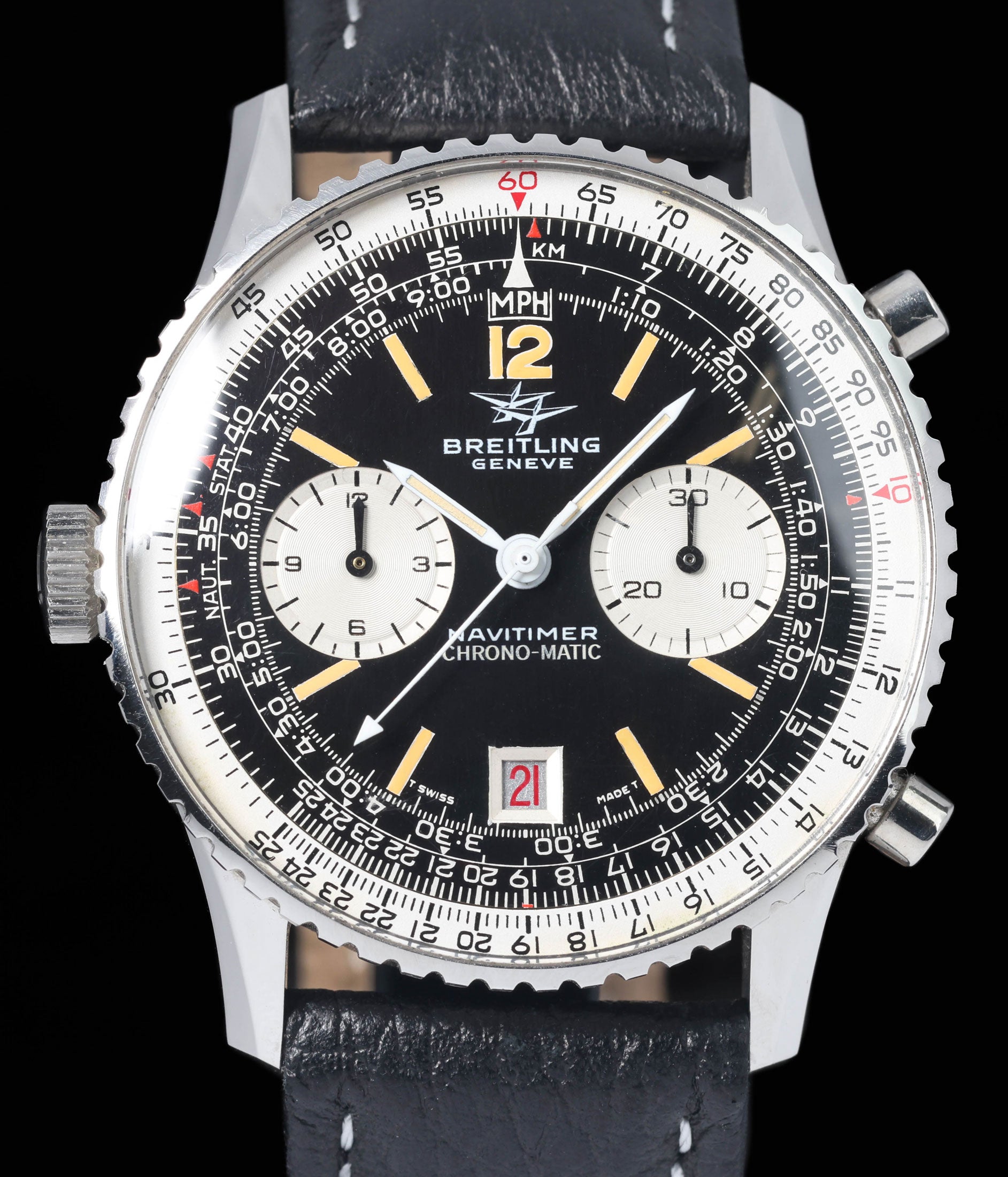 Preowned vintage Breitling Navitimer 8806 42mm 1960s | Crown Vintage Watches
