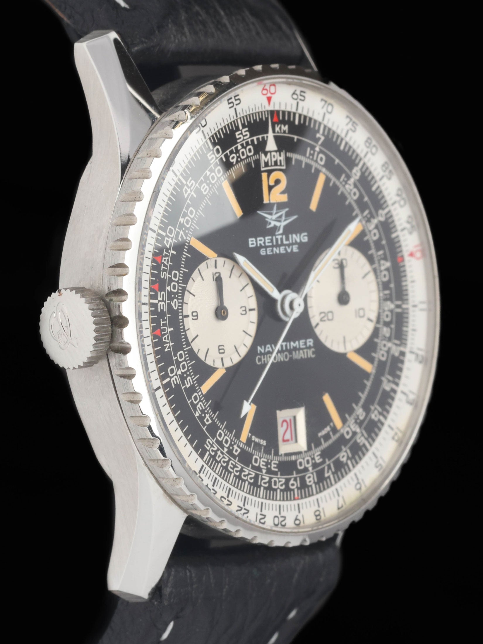 Preowned vintage Breitling Navitimer 8806 42mm 1960s | Crown Vintage Watches