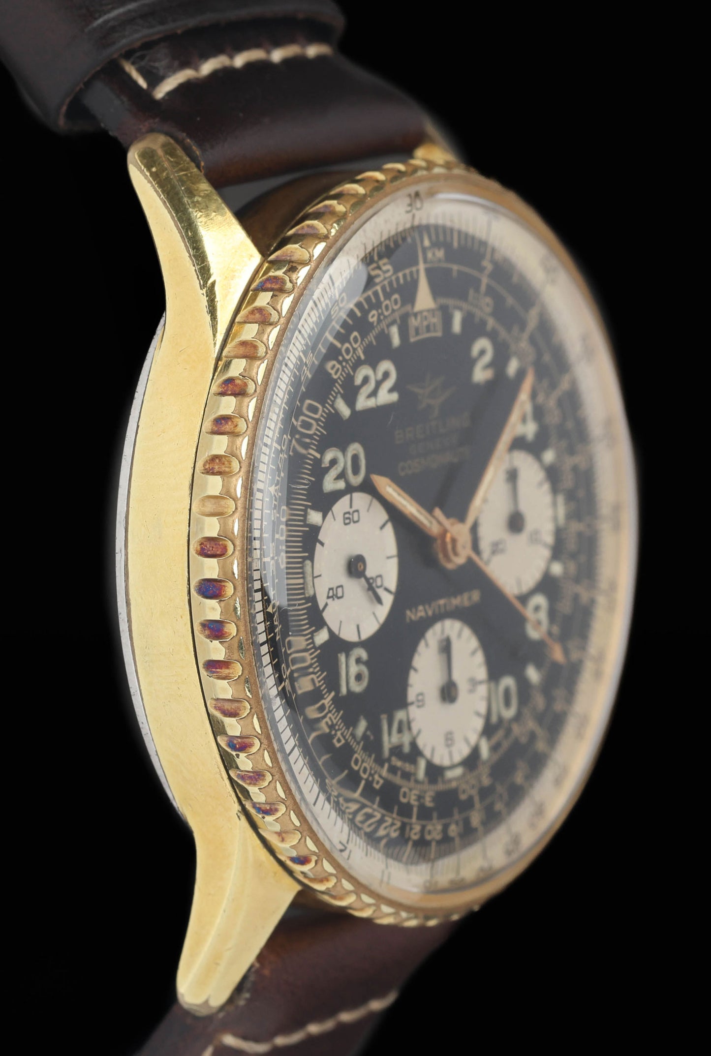 Preowned vintage Breitling Navitimer Cosmonaute 809 42mm 1960s | Crown Vintage Watches