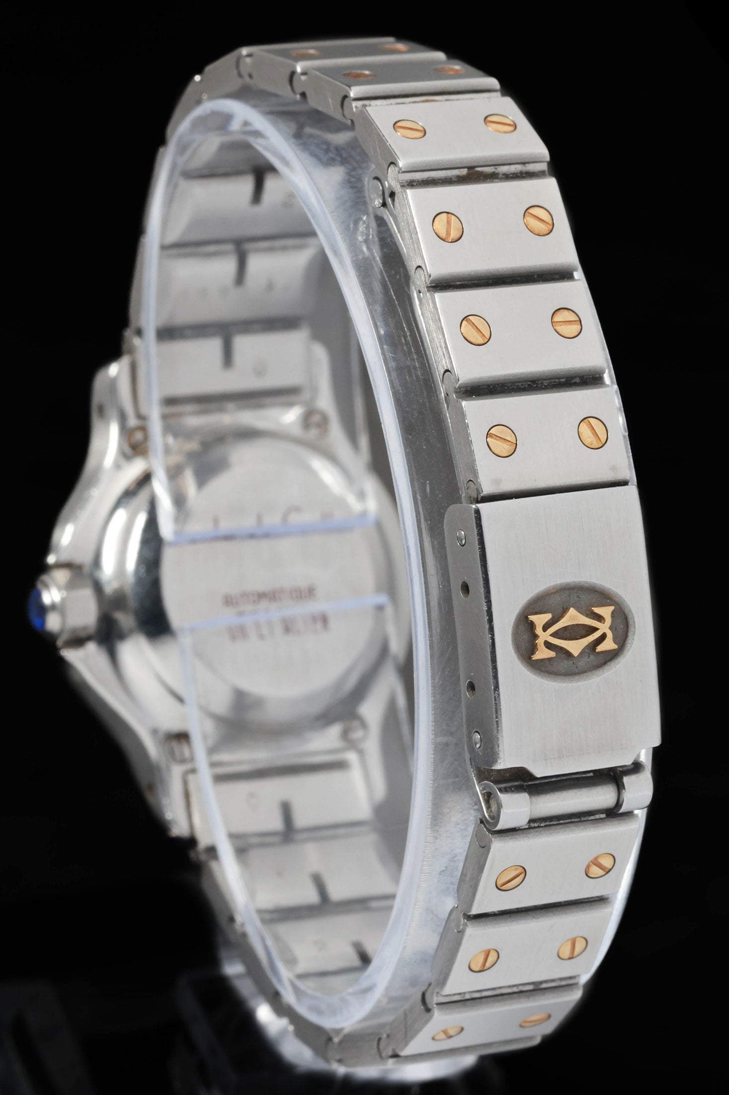 Preowned vintage Cartier Santos Octagon Automatic 0907 25x31mm Circa 1980s | Crown Vintage Watches