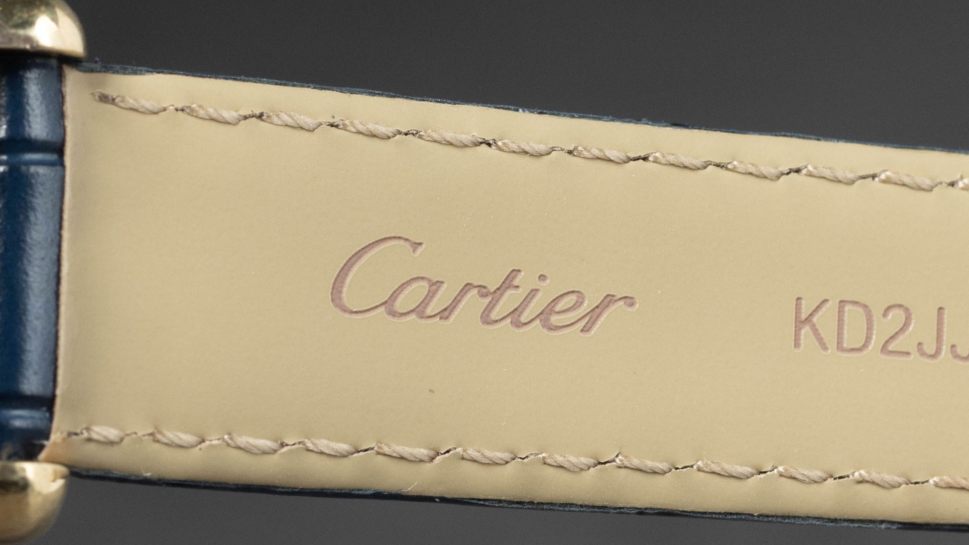 Preowned vintage Cartier Tank Must 'Lapis' Manual Wind 23x30MM Circa 1980 | Crown Vintage Watches