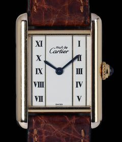 Cartier Tank Vermeil Ref 1613 | 1997 w/ Papers