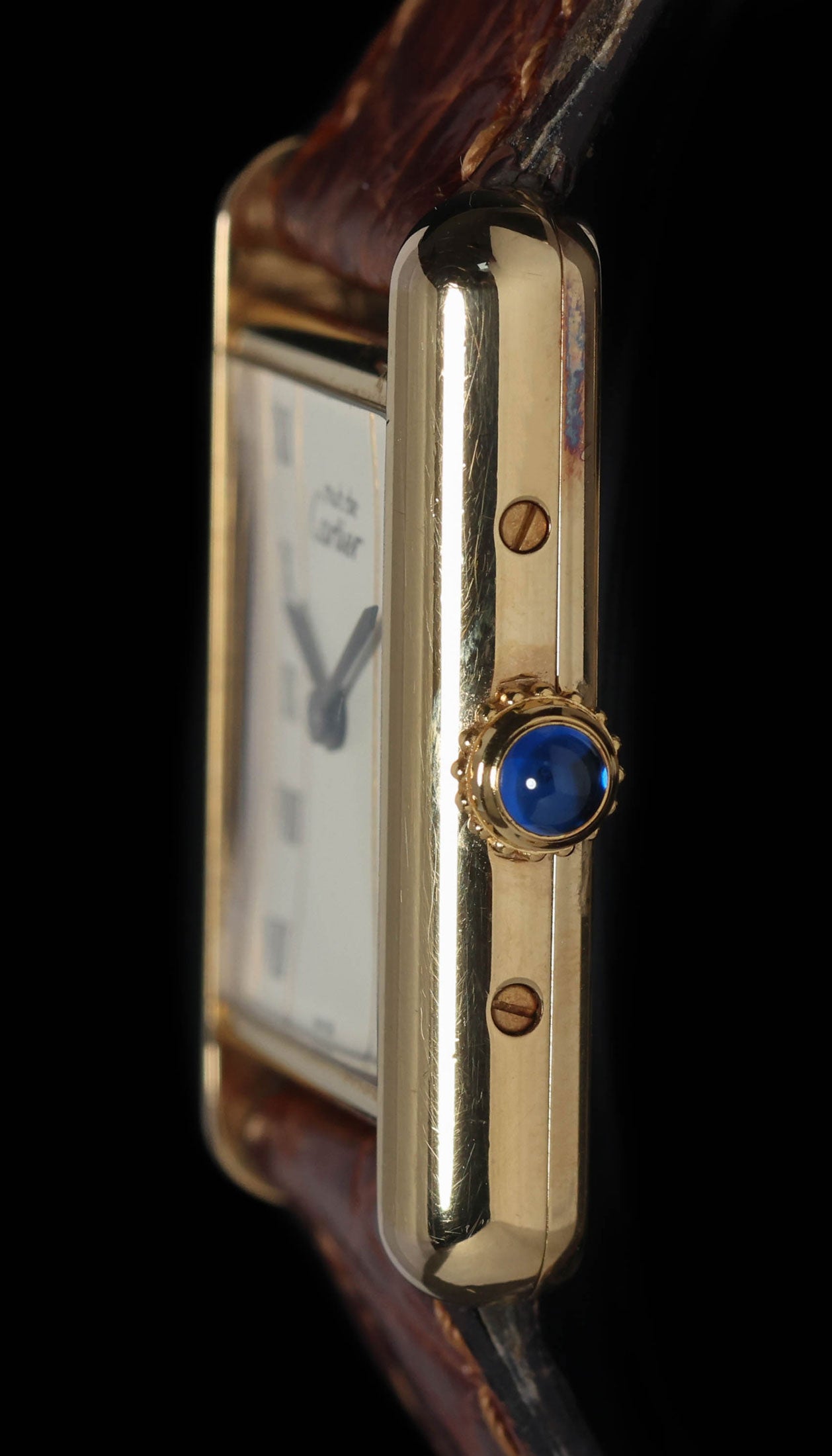 Pre-owned vintage Cartier Tank Vermeil Ref 1613 | 1997 w/ Papers | Crown Vintage Watches