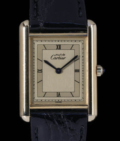 Cartier Tank Vermeil Ref 6 81006