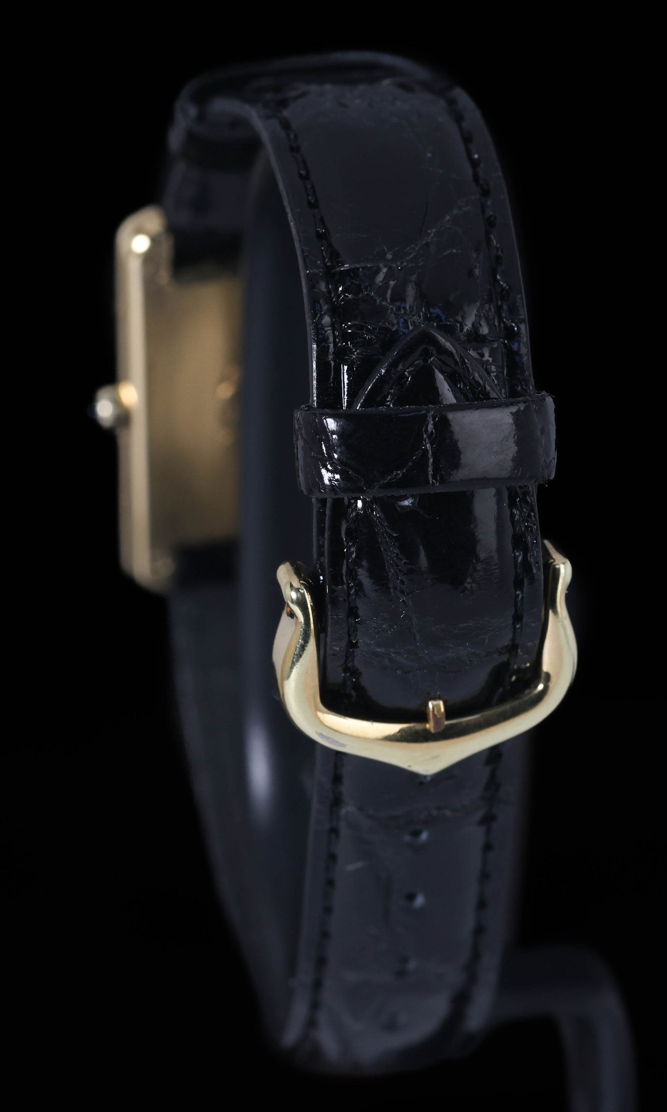 Pre-owned vintage Cartier Tank Vermeil Ref 6 81006  | Crown Vintage Watches