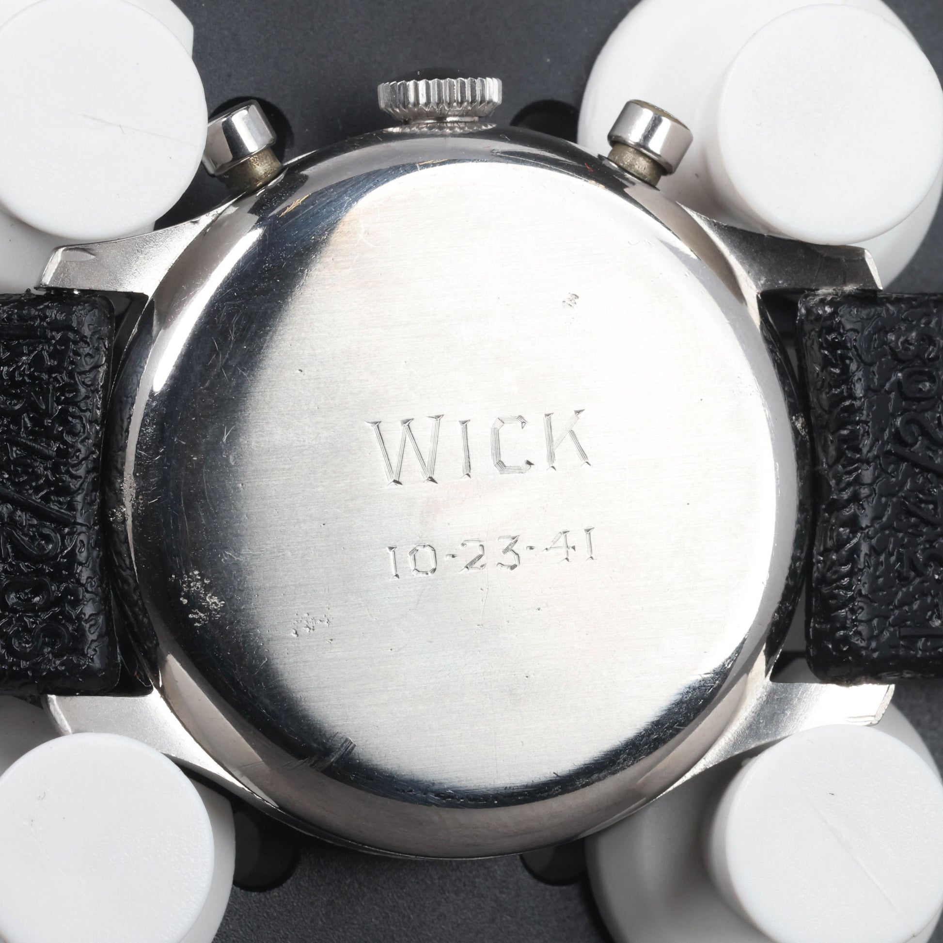 Preowned vintage Heuer 345A 'Abercrombie & Fitch' 39mm 1940 | Crown Vintage Watches