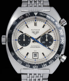 Heuer Autavia 1163V 'Siffert' 42mm Circa 1970