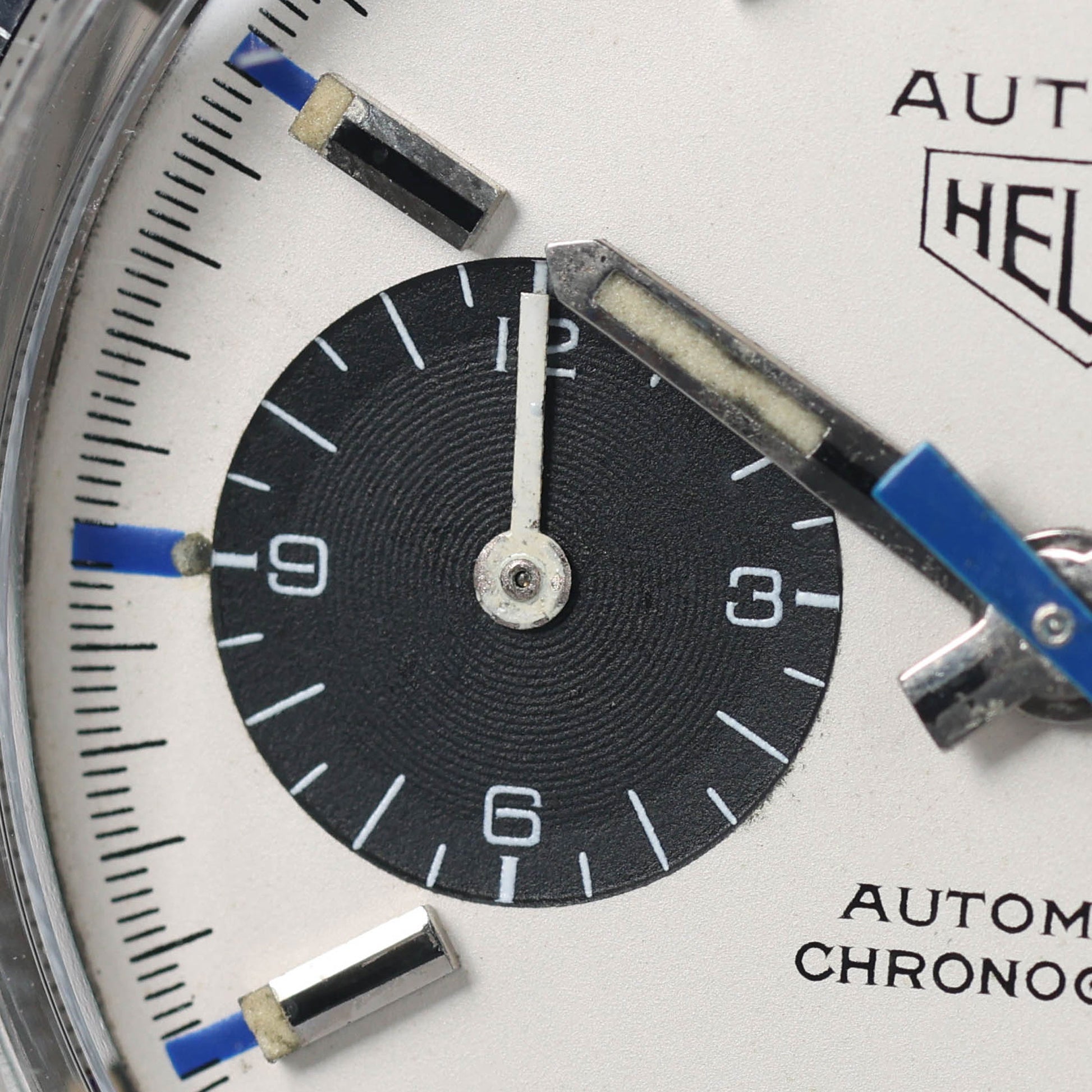 Pre-owned vintage Heuer Autavia 1163V Siffert 42M Circa 1970 | Crown Vintage Watches