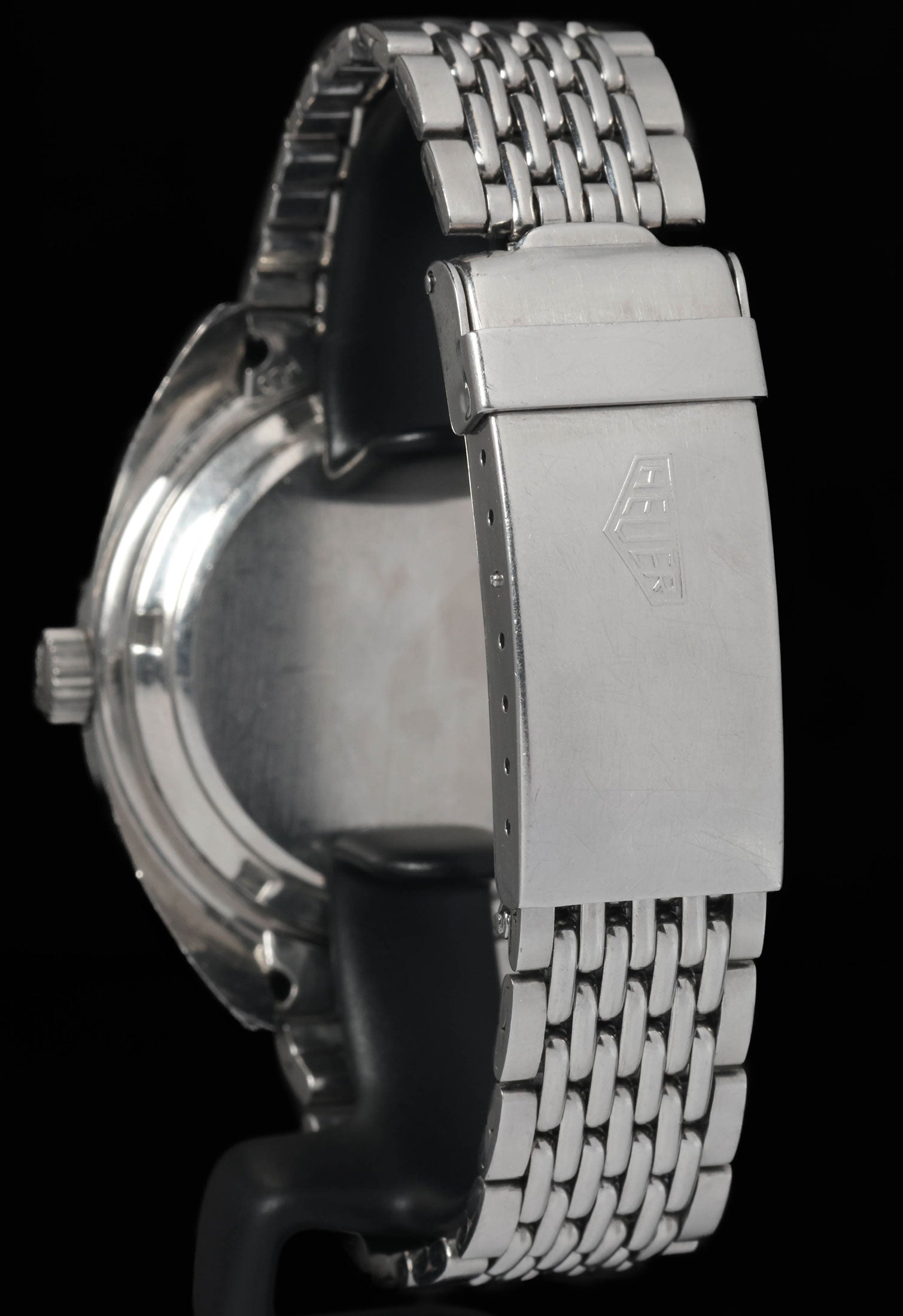 Pre-owned vintage Heuer Autavia 1163V Siffert 42M Circa 1970 | Crown Vintage Watches