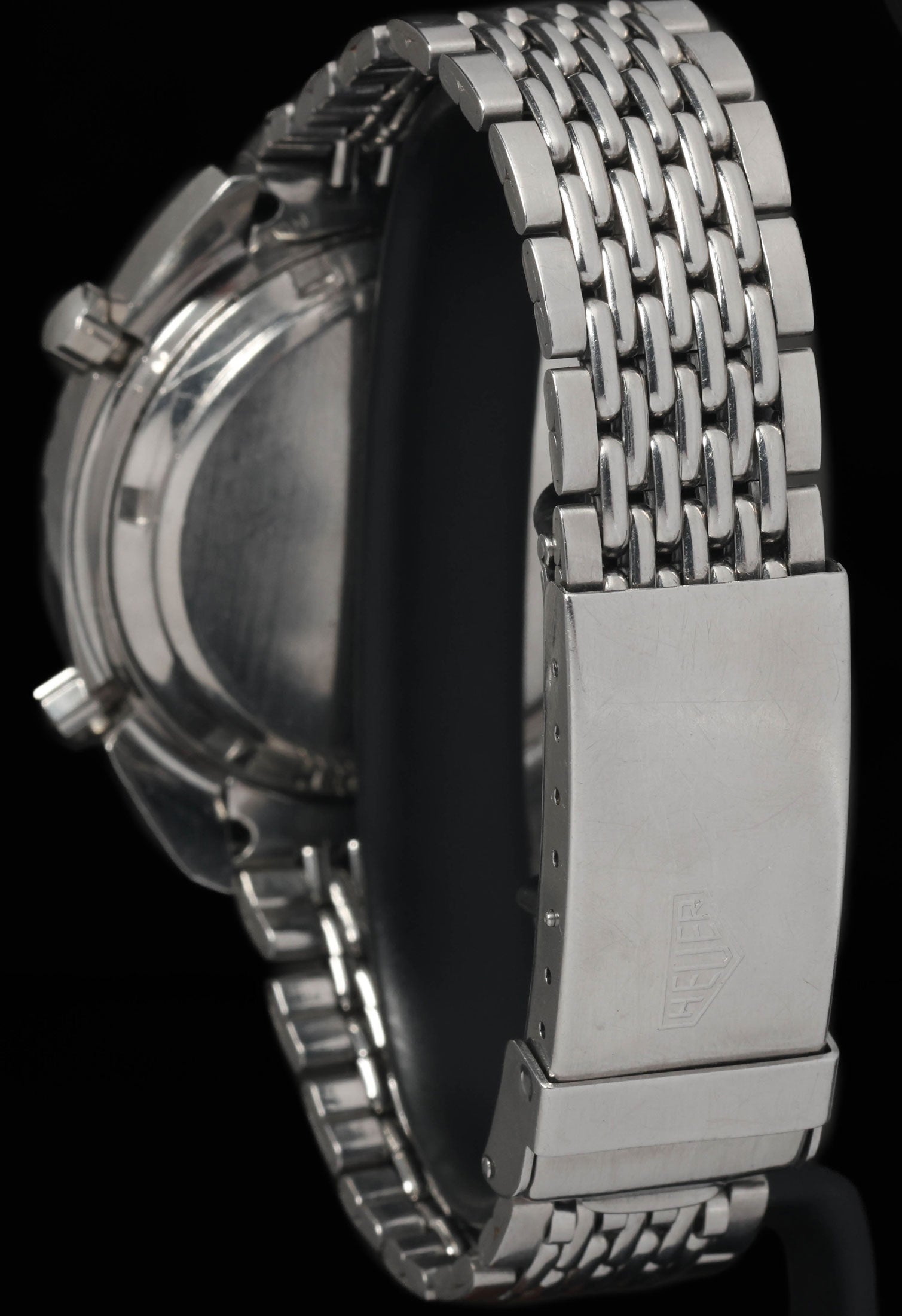 Pre-owned vintage Heuer Autavia 1163V Siffert 42M Circa 1970 | Crown Vintage Watches