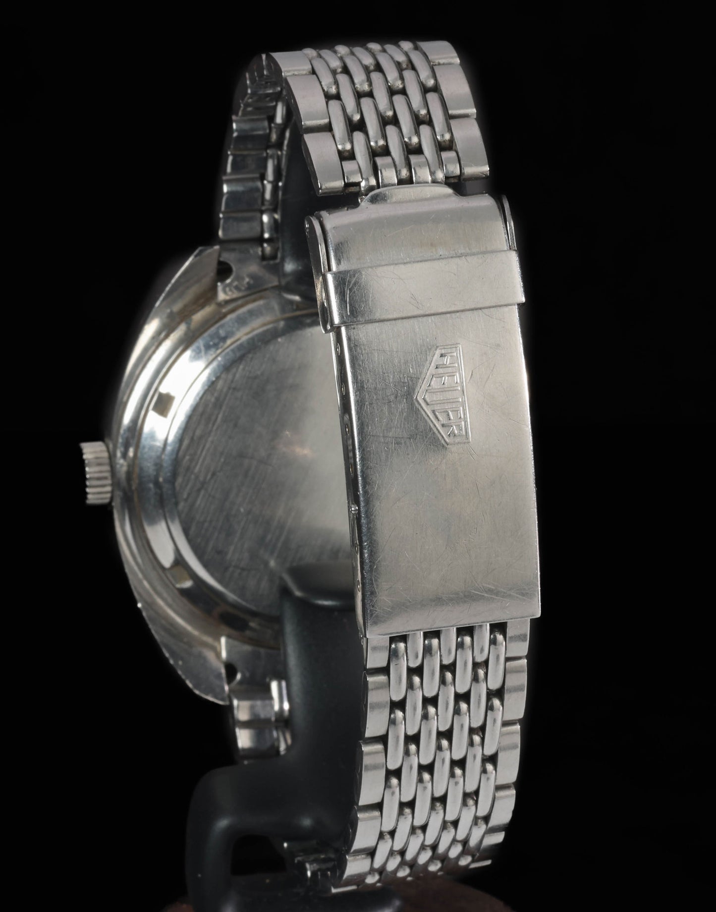 Pre-owned vintage Heuer Autavia 1163V 'Siffert' 42mm Circa 1969 | Crown Vintage Watches