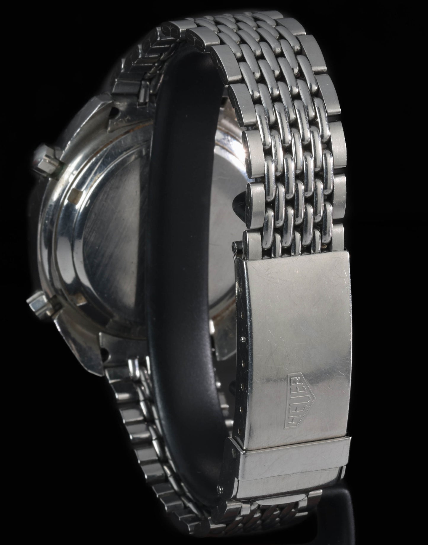 Pre-owned vintage Heuer Autavia 1163V 'Siffert' 42mm Circa 1969 | Crown Vintage Watches