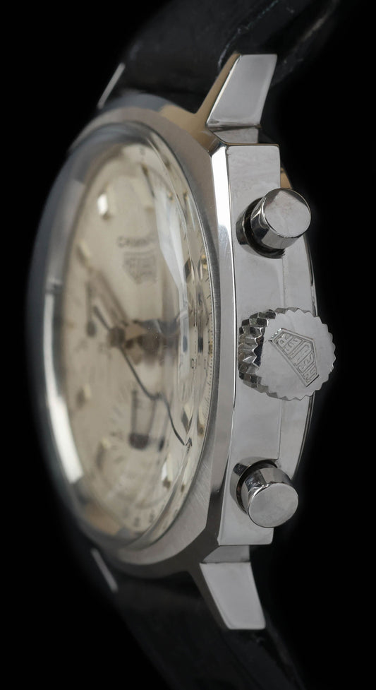 Pre-owned vintage Heuer Camaro 7220 T 'First execution' 37mm 1968 | Crown Vintage Watches