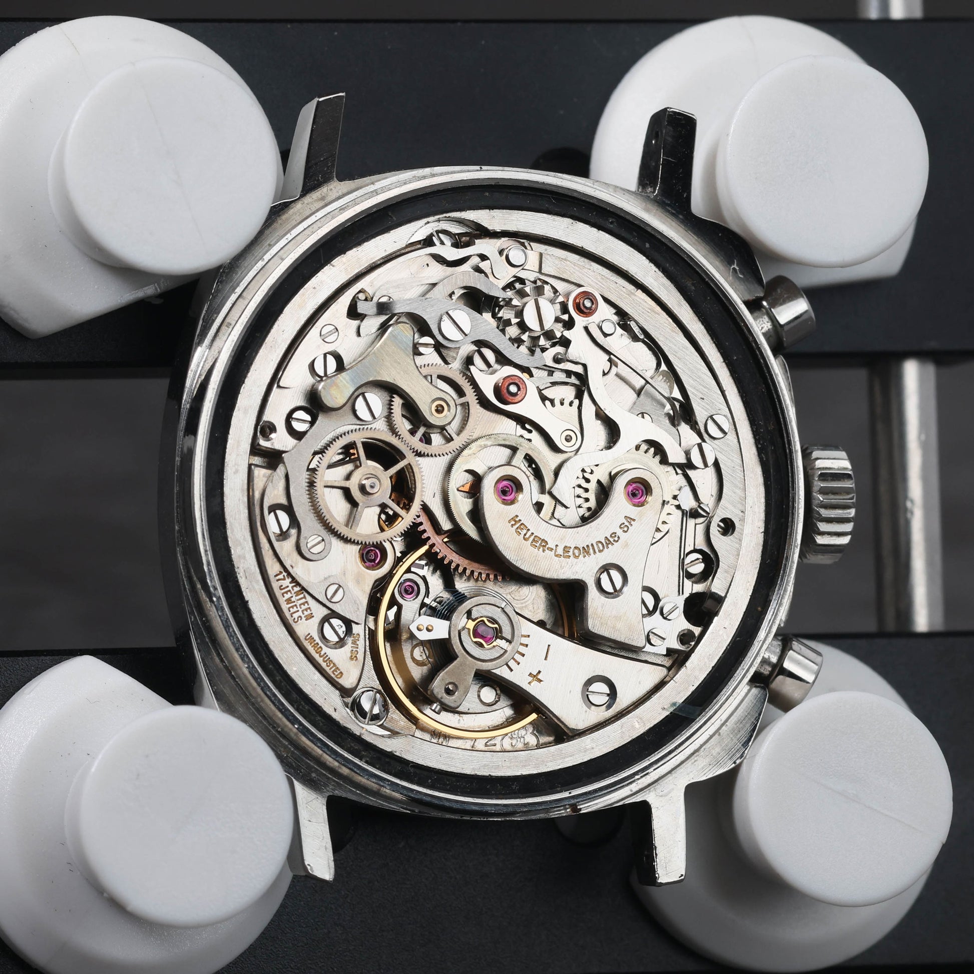 Preowned vintage Heuer Camaro 7220 T 'First Execution' 37mm Circa 1968 | Crown Vintage Watches