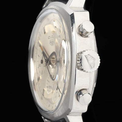 Preowned vintage Heuer Camaro 7220 T 'First Execution' 37mm Circa 1968 | Crown Vintage Watches