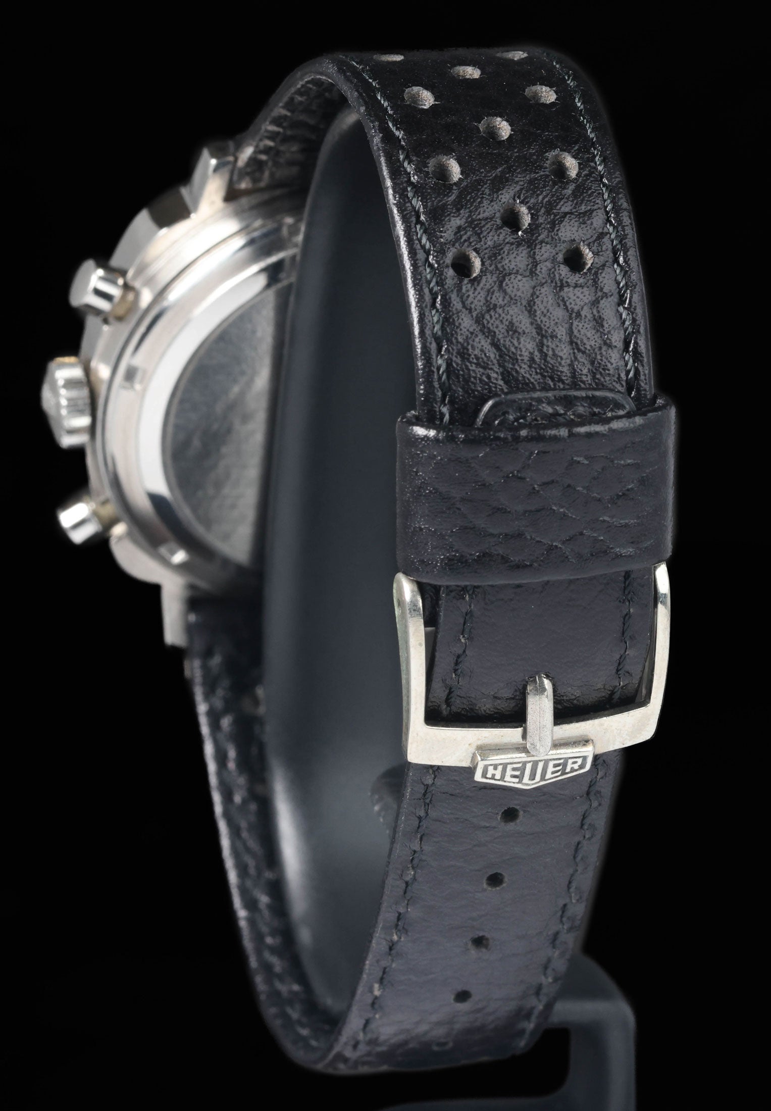 Preowned vintage Heuer Camaro 7220NT 'First Execution' 37mm 1968 | Crown Vintage Watches