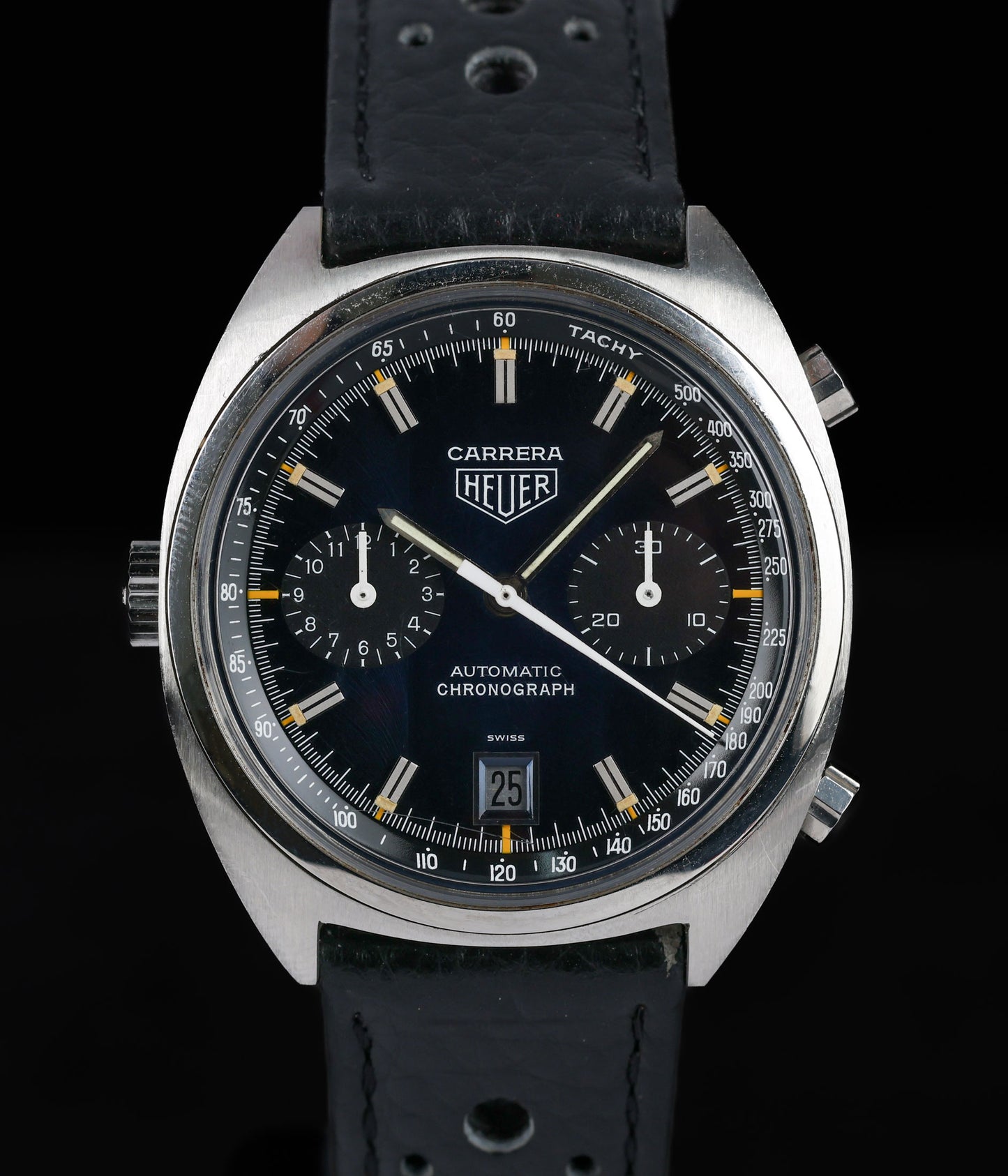 Vintage Heuer Carrera 110.253 39mm Circa 1979 | Crown Vintage Watches