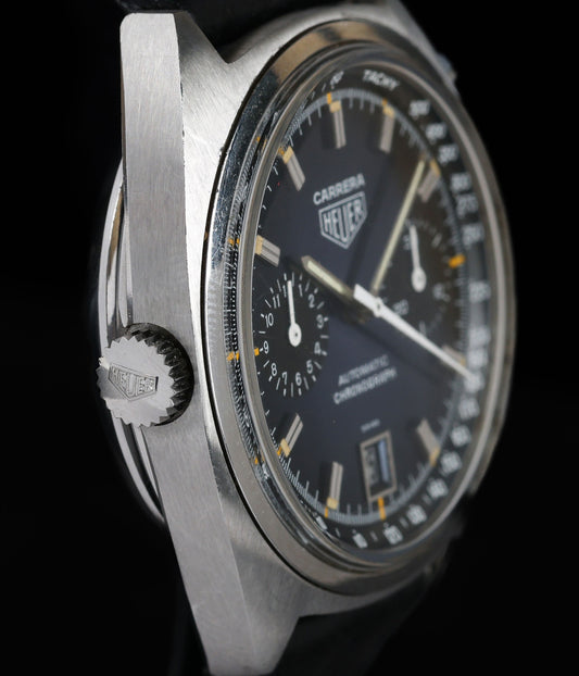 Vintage Heuer Carrera 110.253 39mm Circa 1979 | Crown Vintage Watches