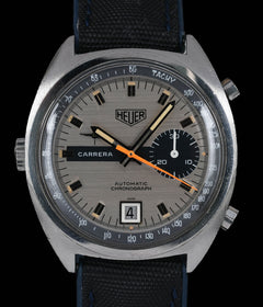 Heuer Carrera 1553 39mm Circa 1972
