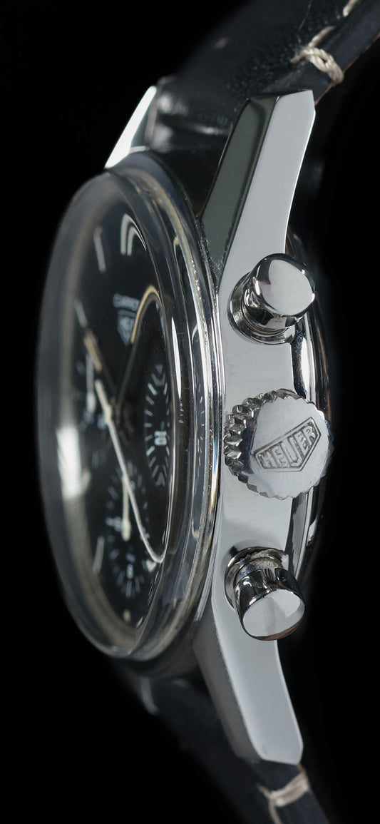 Pre-owned vintage Heuer Carrera 2447N 36mm 1960s | Crown Vintage Watches