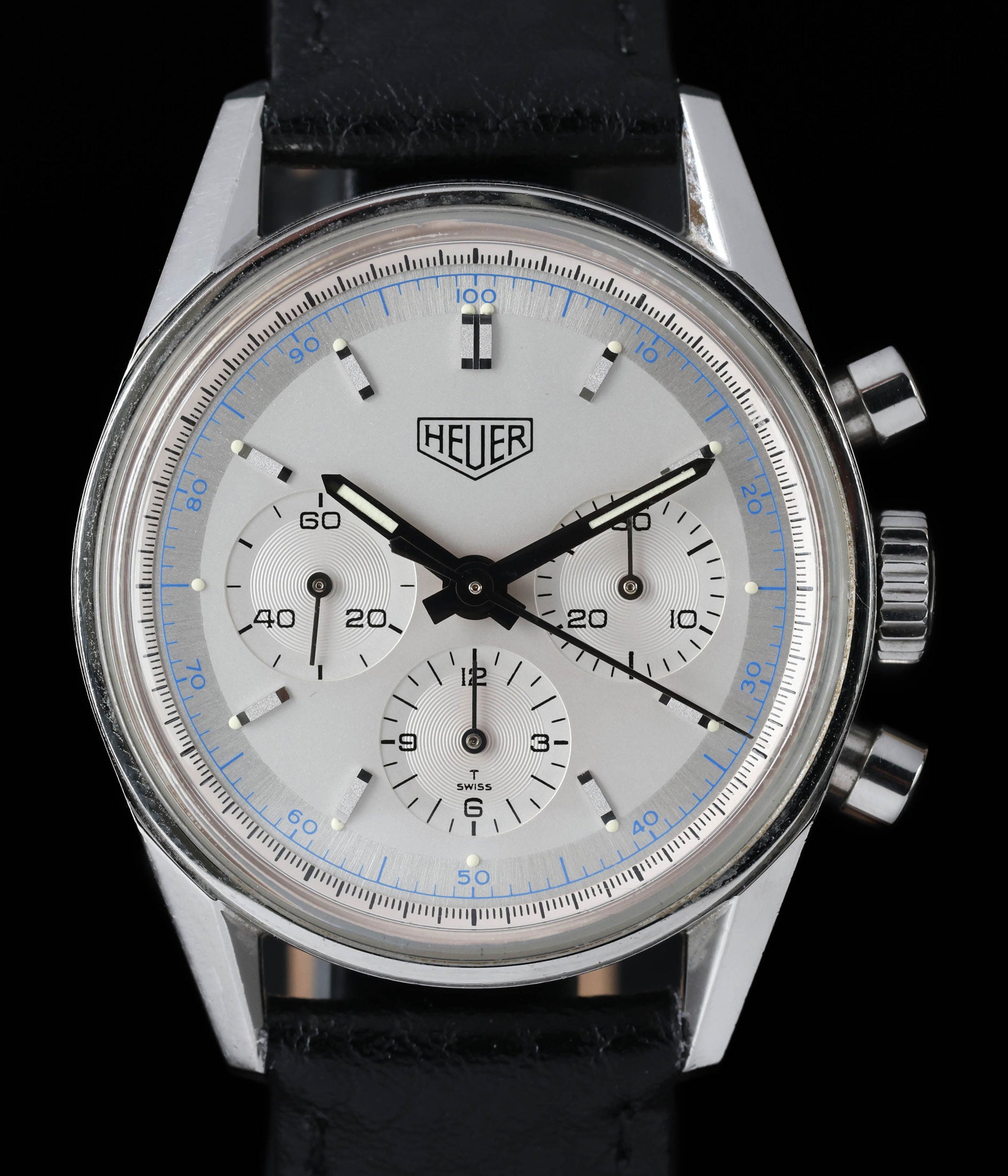 Tag Heuer Carrera 36MM Re-edition Chronograph CS3110 circa 2006 | Crown Vintage Watches 
