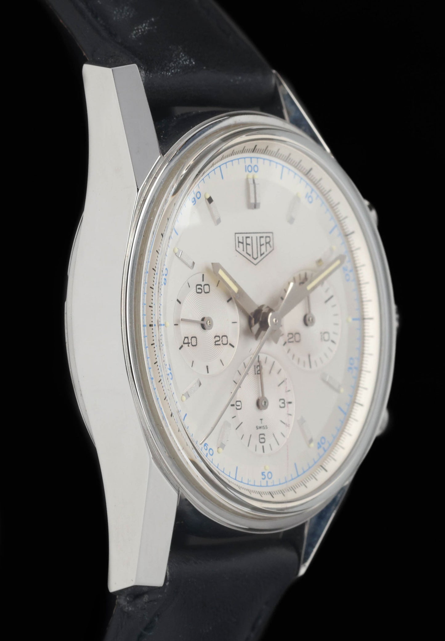 Preowned vintage Heuer Carrera CS3110 1964 Reissue 36MM  | Crown Vintage Watches